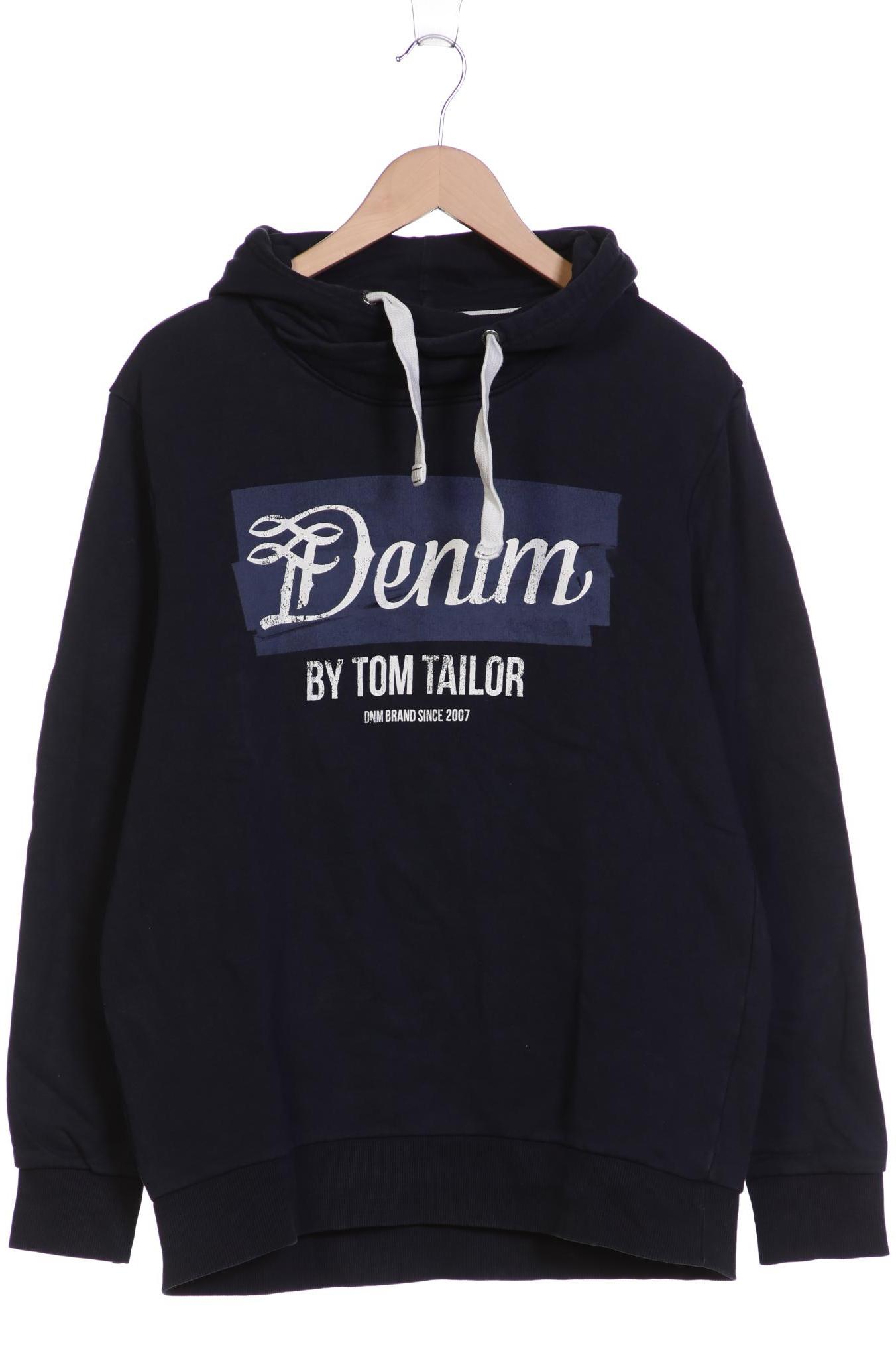 

TOM Tailor Denim Herren Kapuzenpullover, marineblau, Gr. 54