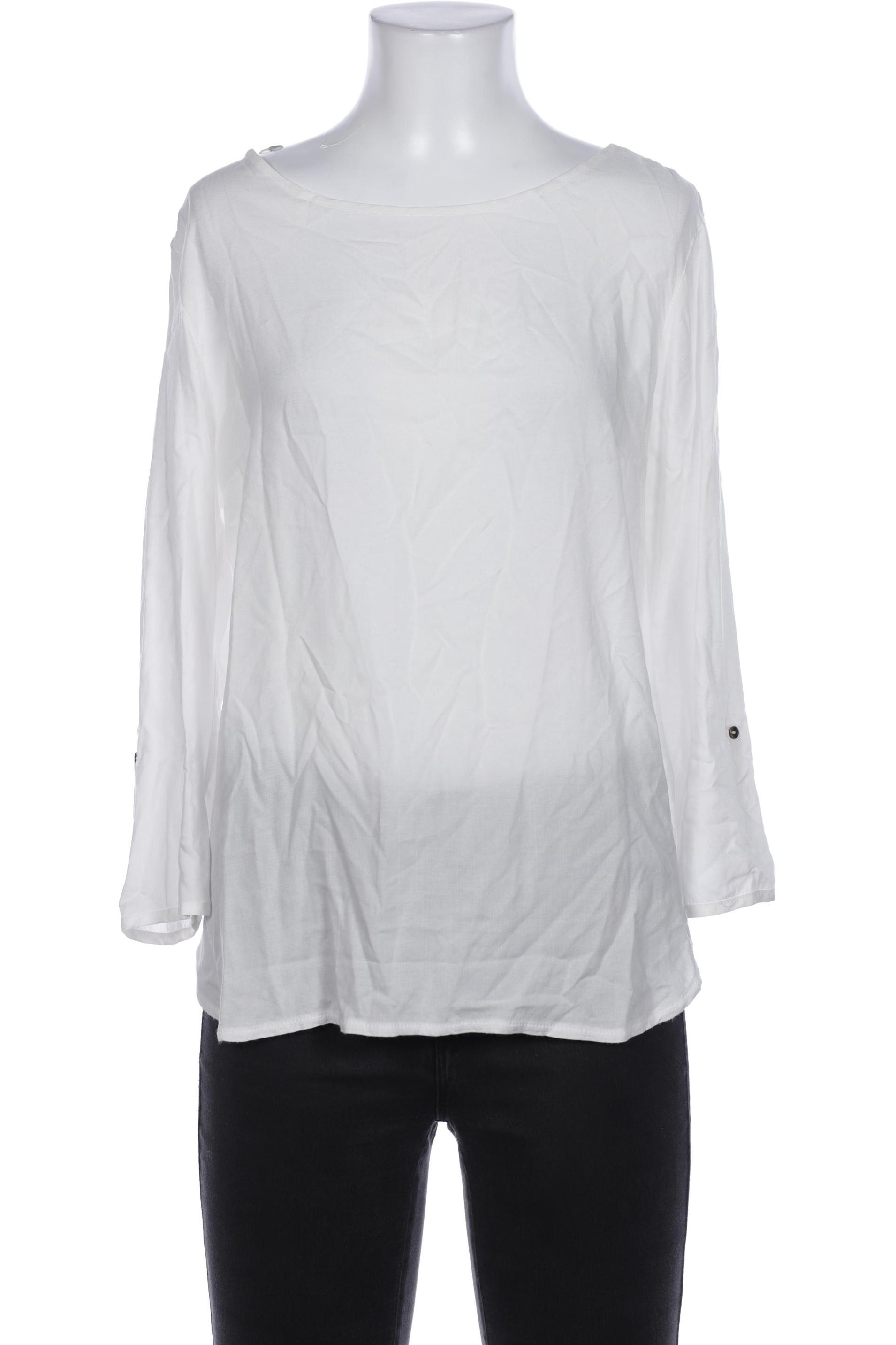 

TOM Tailor Denim Damen Langarmshirt, weiß, Gr. 36