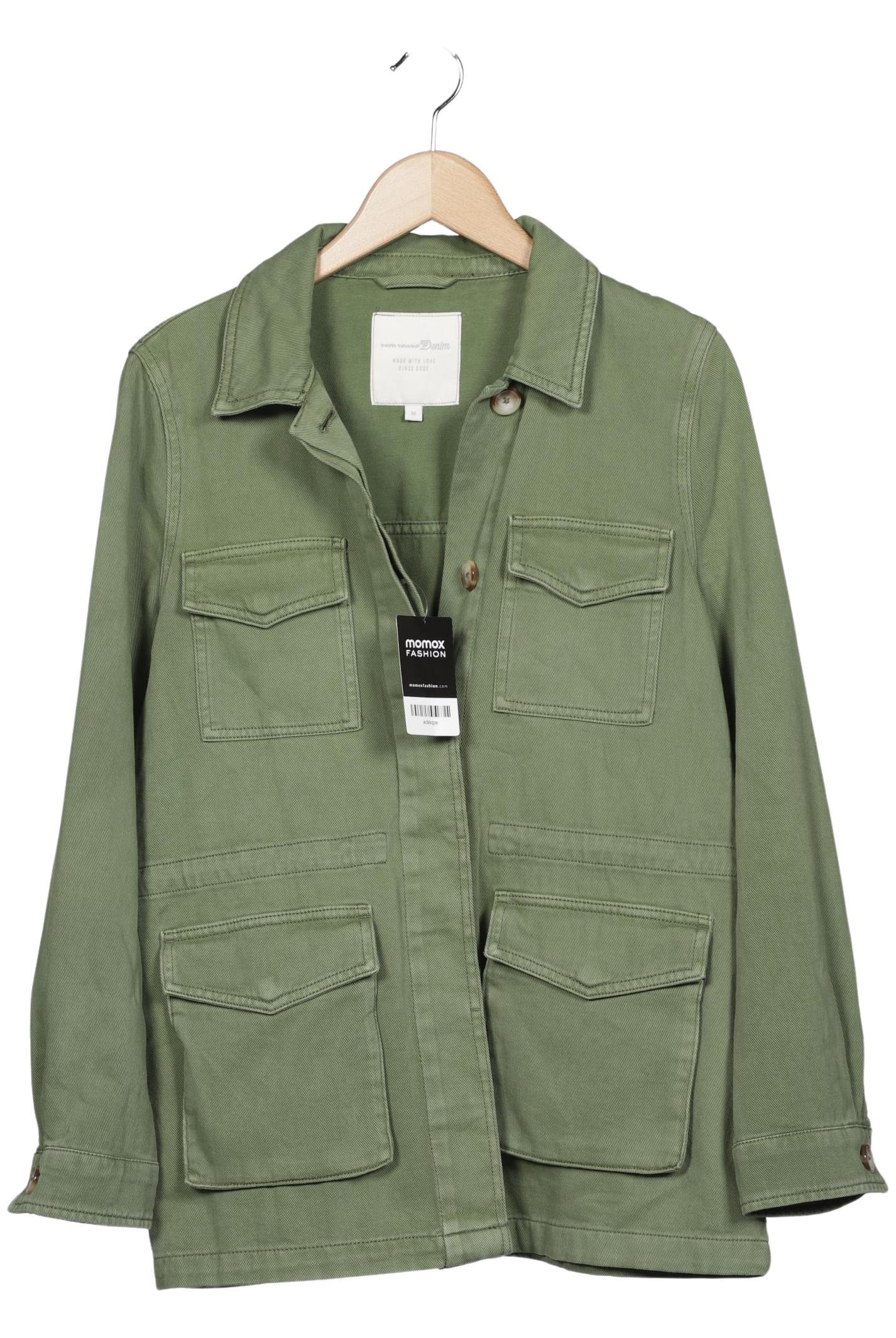

TOM Tailor Denim Damen Jacke, grün, Gr. 38