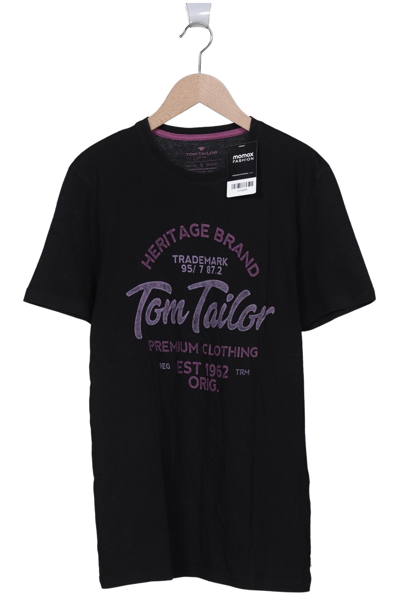 Thumbnail - TOM Tailor Denim Herren T-Shirt, schwarz, Gr. 46
