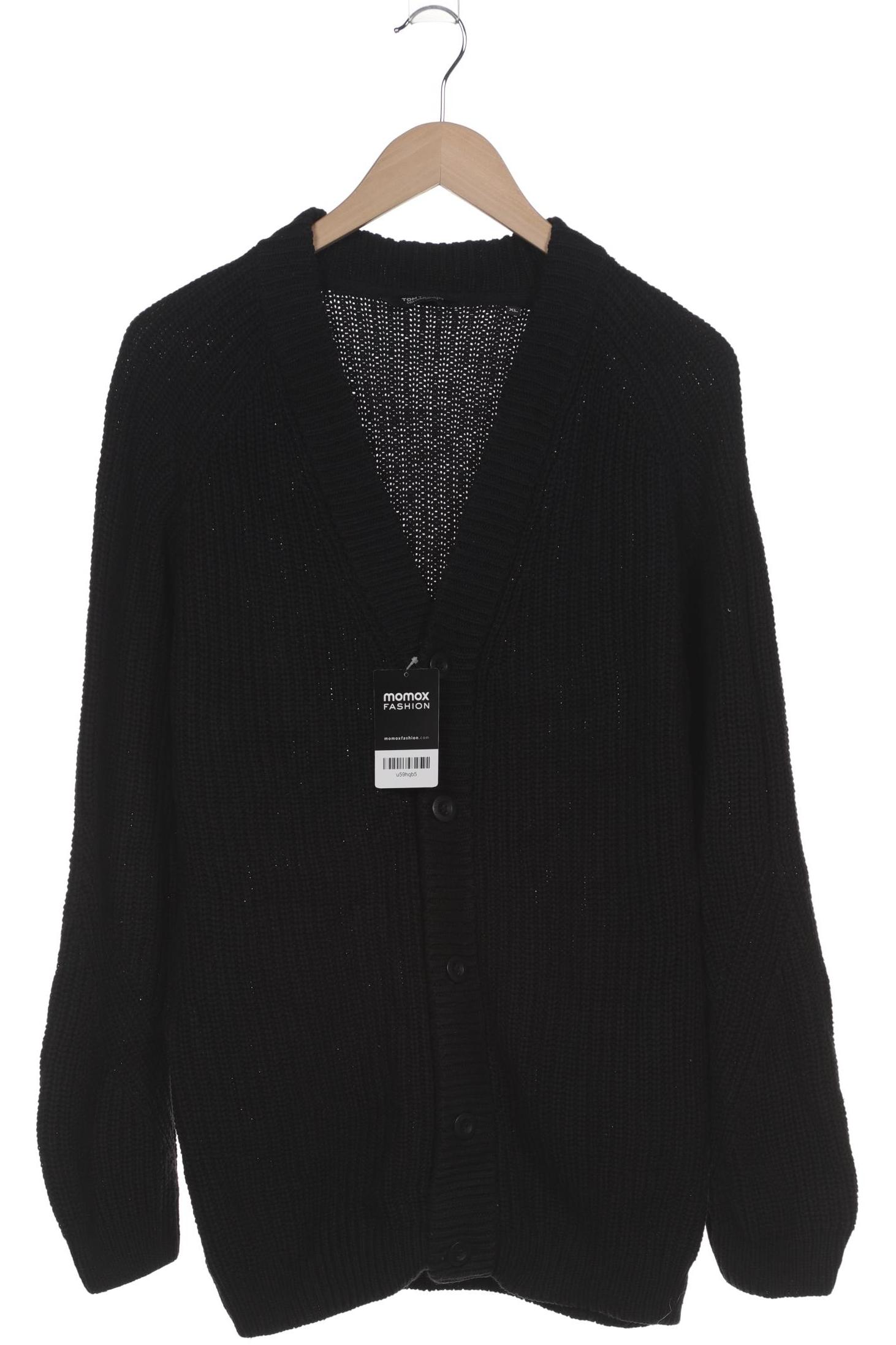 Thumbnail - TOM Tailor Denim Herren Strickjacke, schwarz, Gr. 54