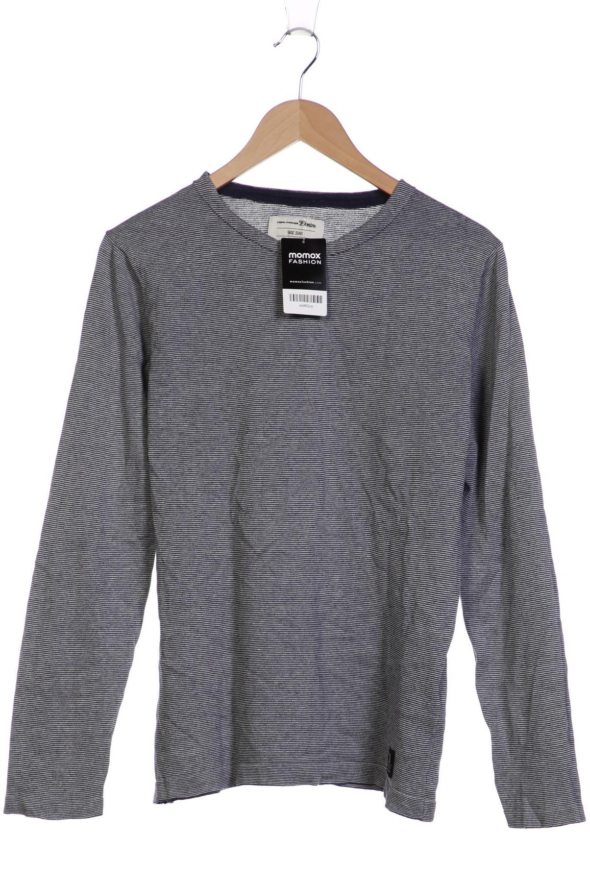 

TOM Tailor Denim Herren Langarmshirt, marineblau, Gr. 48