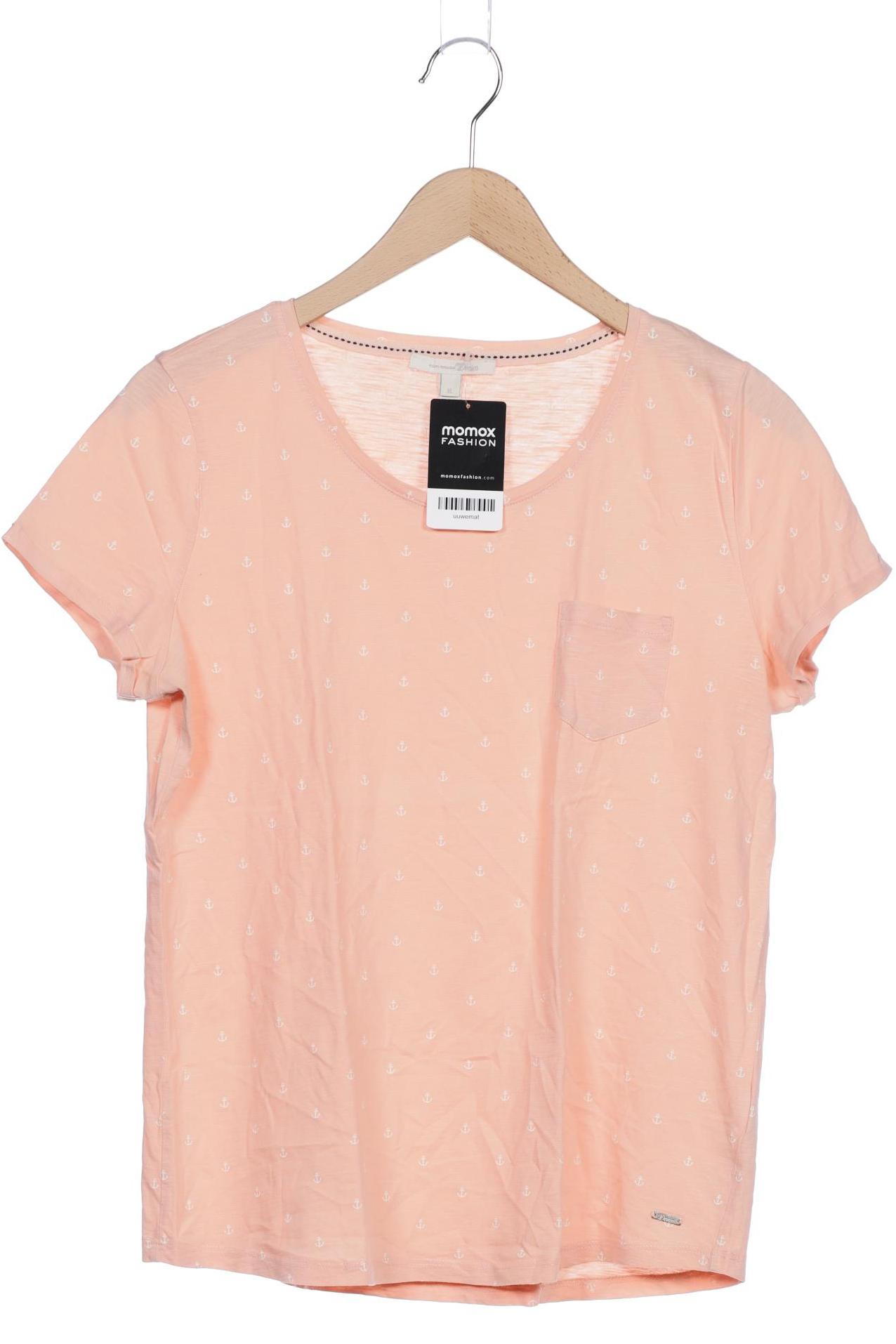 

TOM Tailor Denim Damen T-Shirt, pink, Gr. 44