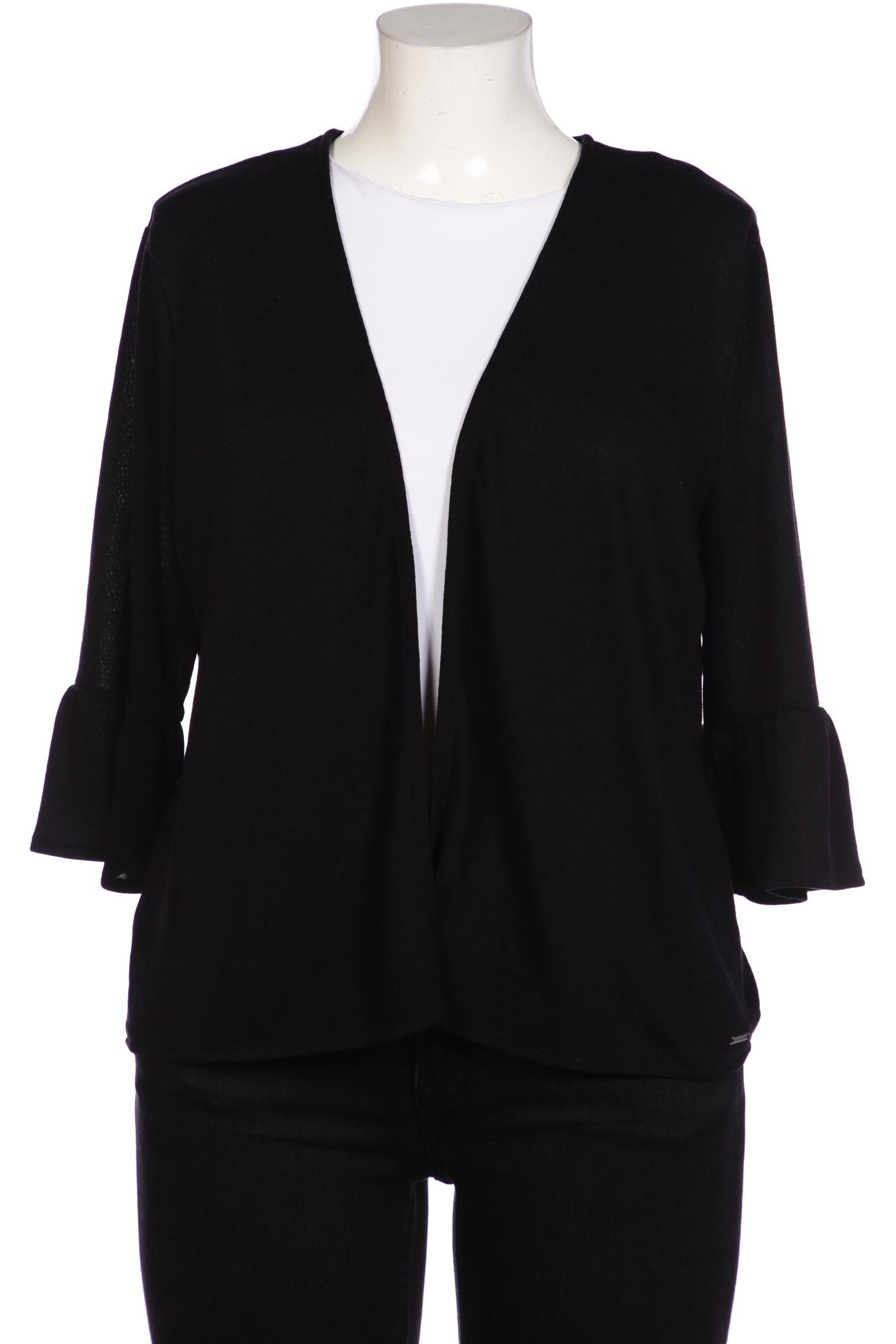 

TOM Tailor Denim Damen Strickjacke, schwarz, Gr. 48