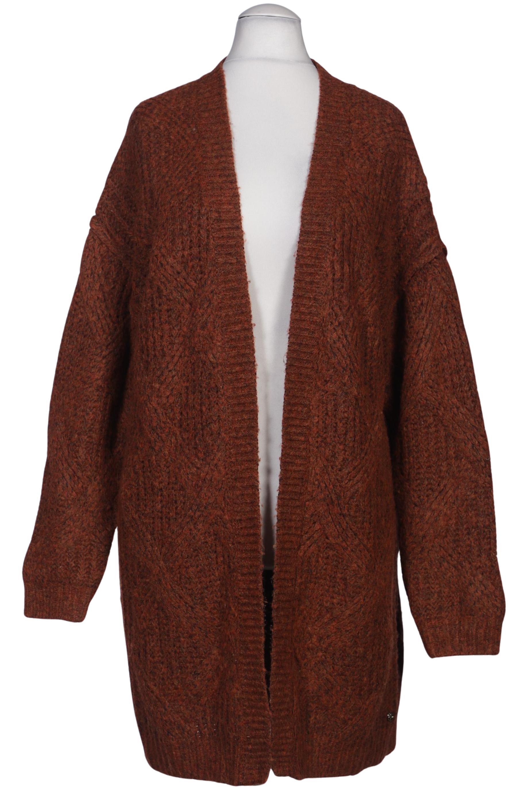 

TOM Tailor Denim Damen Strickjacke, braun, Gr. 38