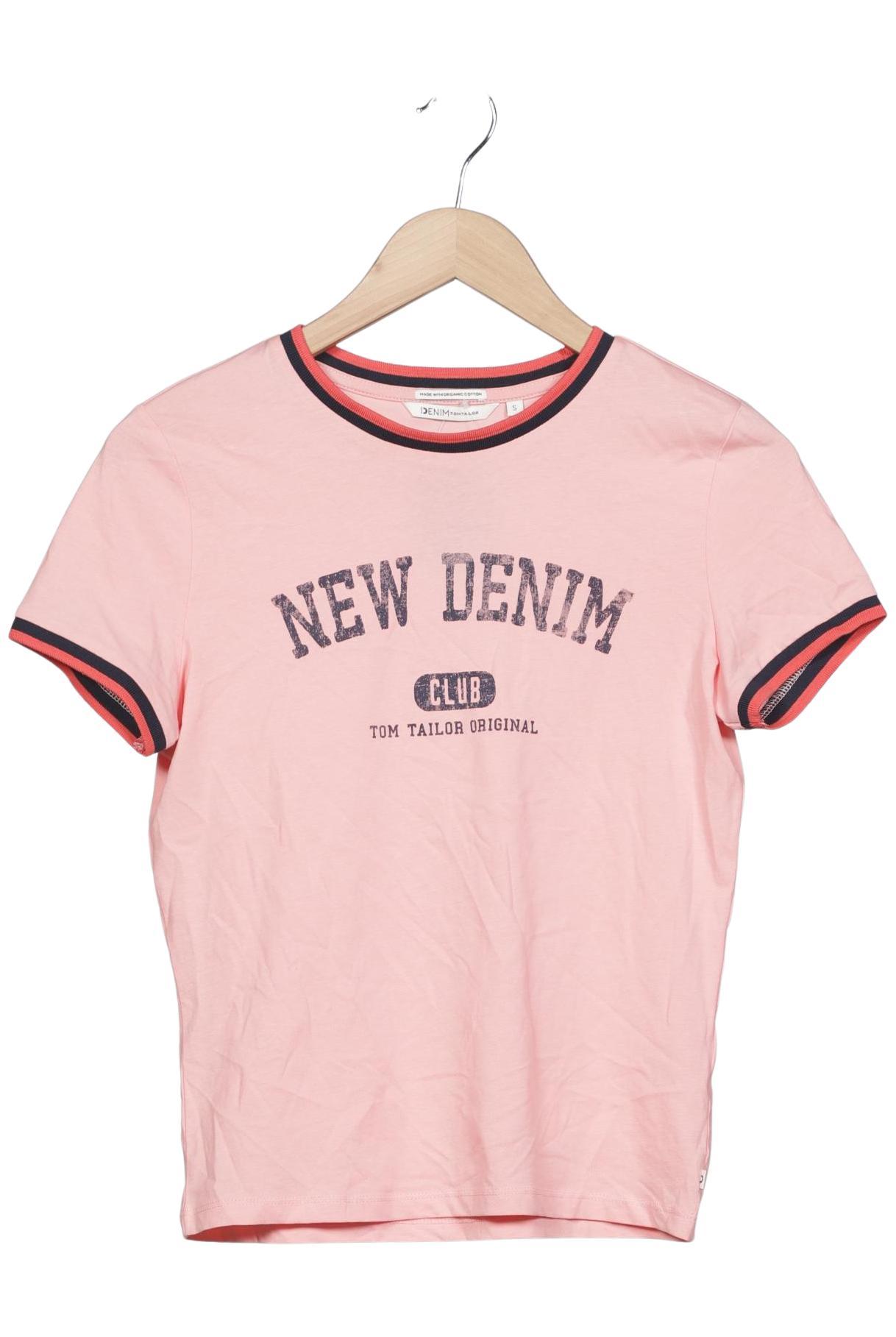 

TOM Tailor Denim Damen T-Shirt, pink, Gr. 36