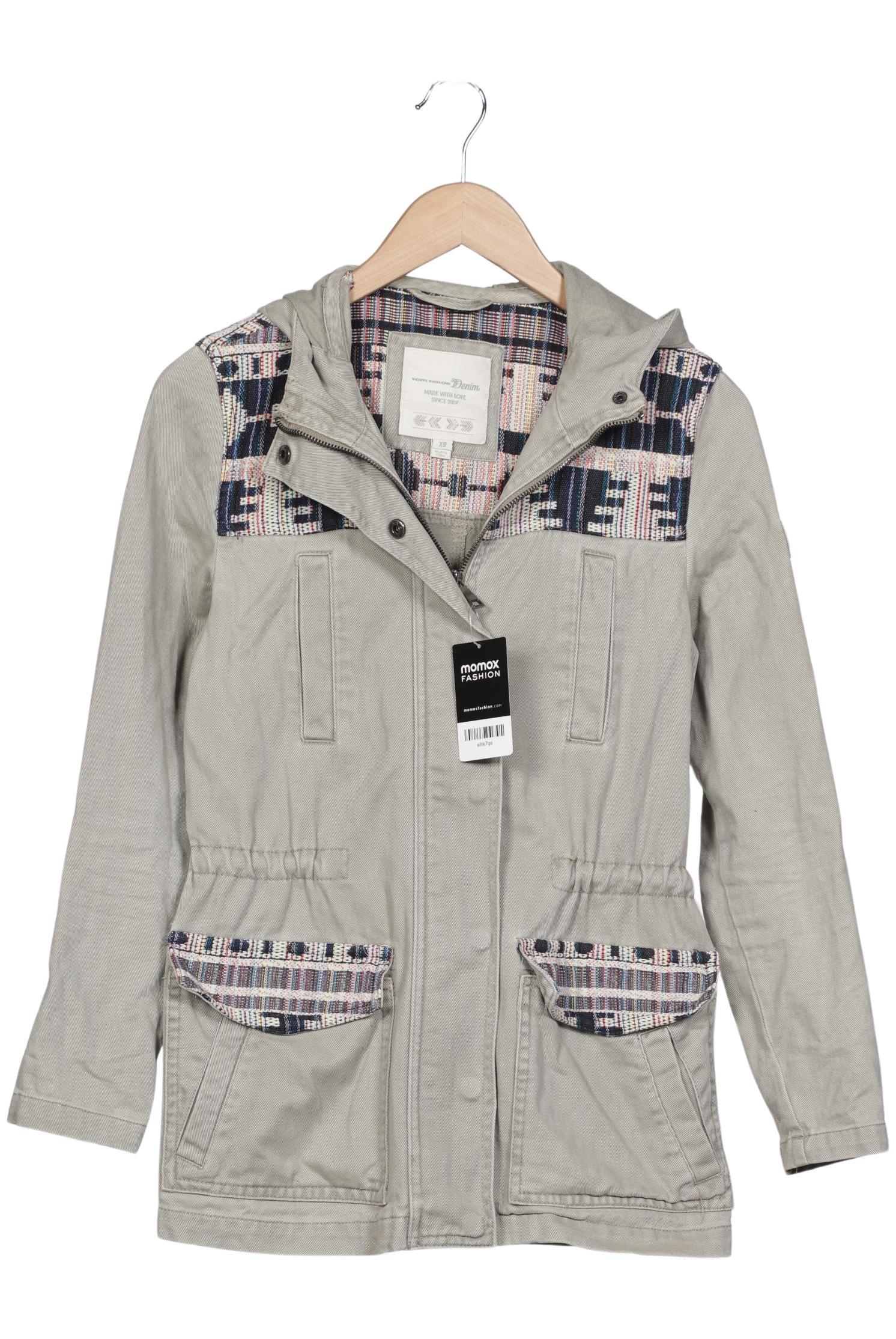 

TOM Tailor Denim Damen Jacke, grau, Gr. 34