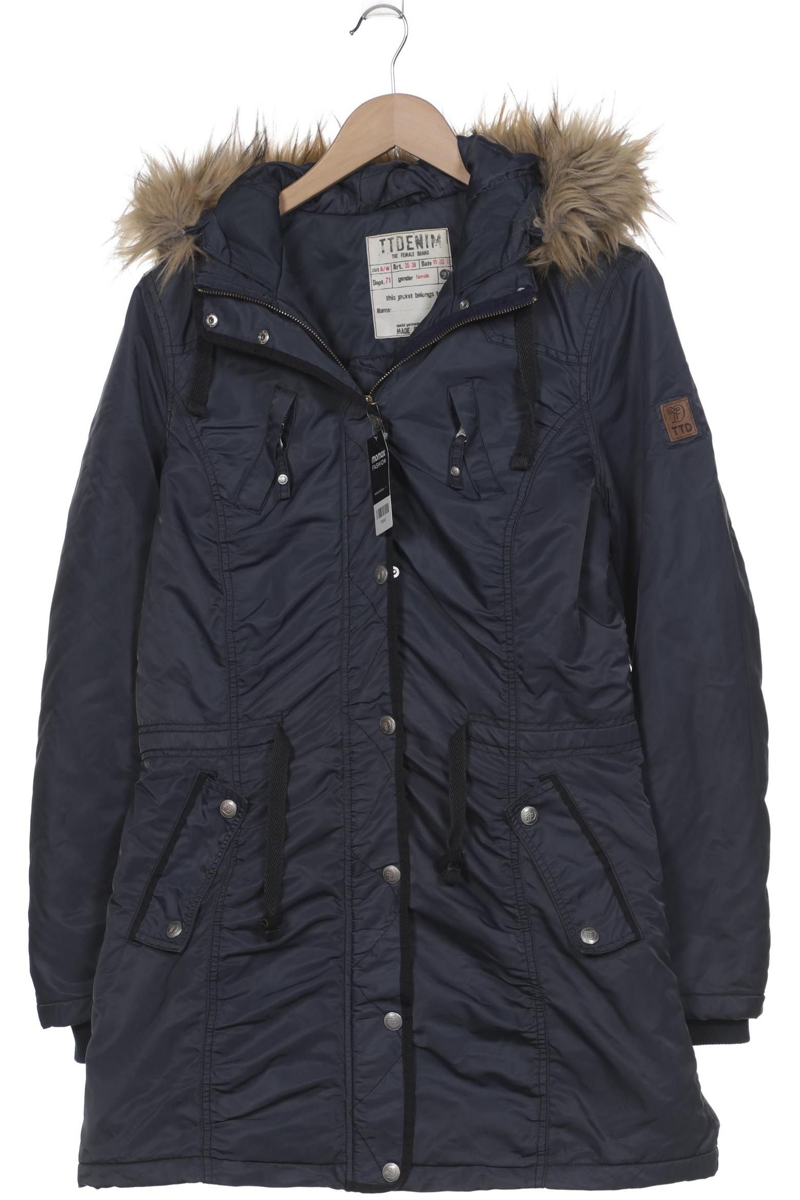 

TOM Tailor Denim Damen Mantel, marineblau, Gr. 44
