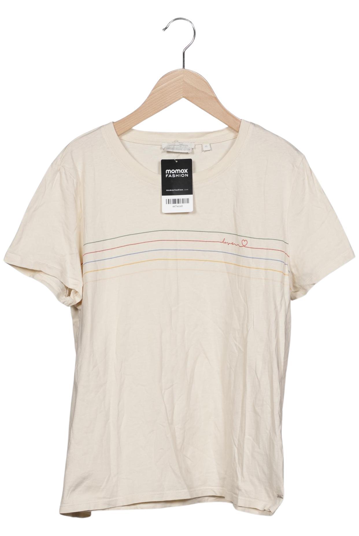 Thumbnail - TOM Tailor Denim Damen T-Shirt, beige, Gr. 44