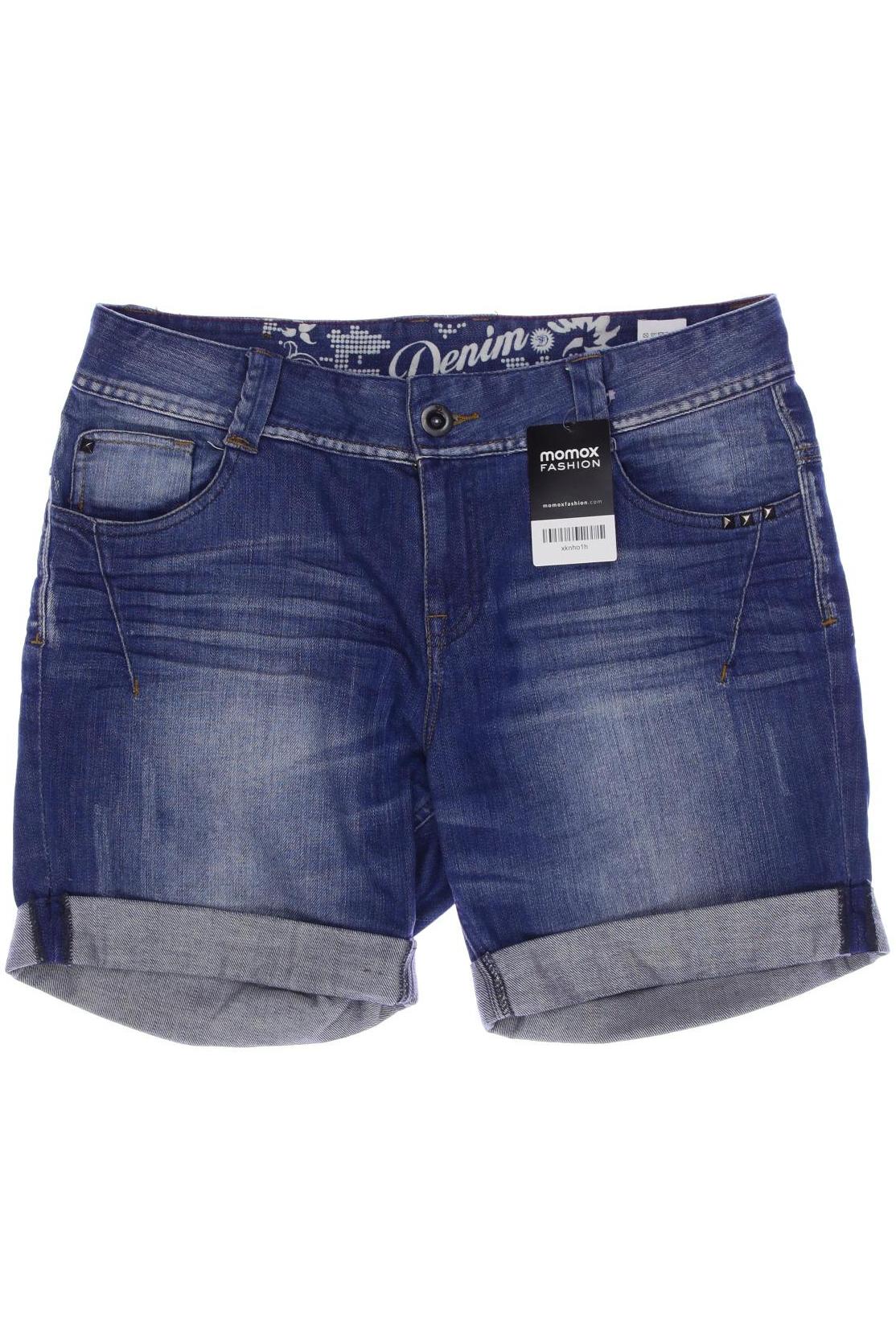 

TOM Tailor Denim Damen Shorts, blau, Gr. 38