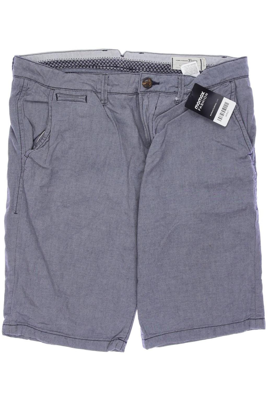 

TOM TAILOR Denim Herren Shorts, blau