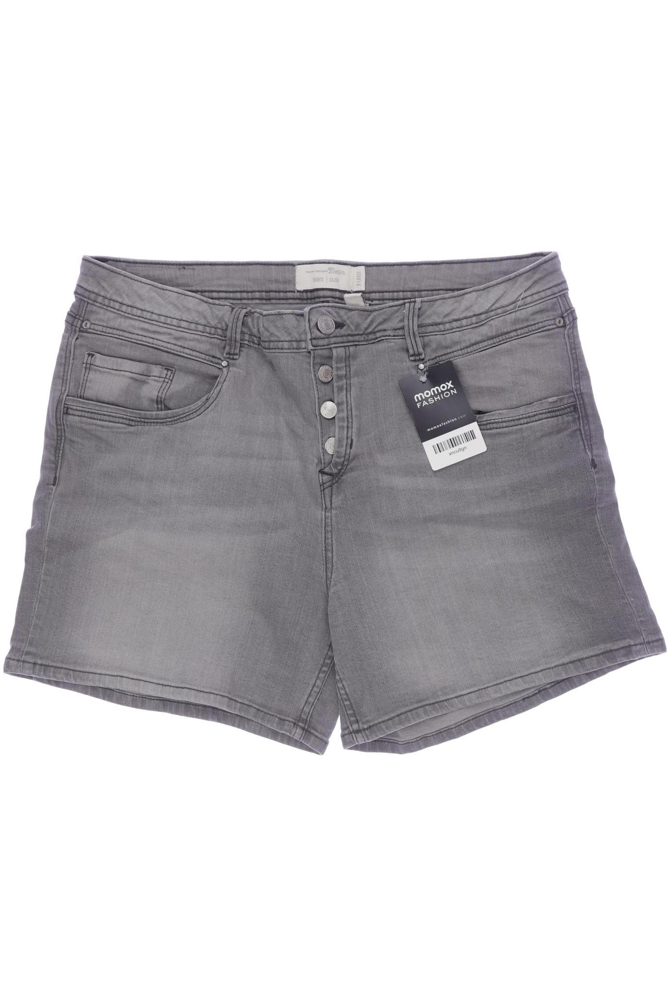 

TOM Tailor Denim Damen Shorts, grau, Gr. 44