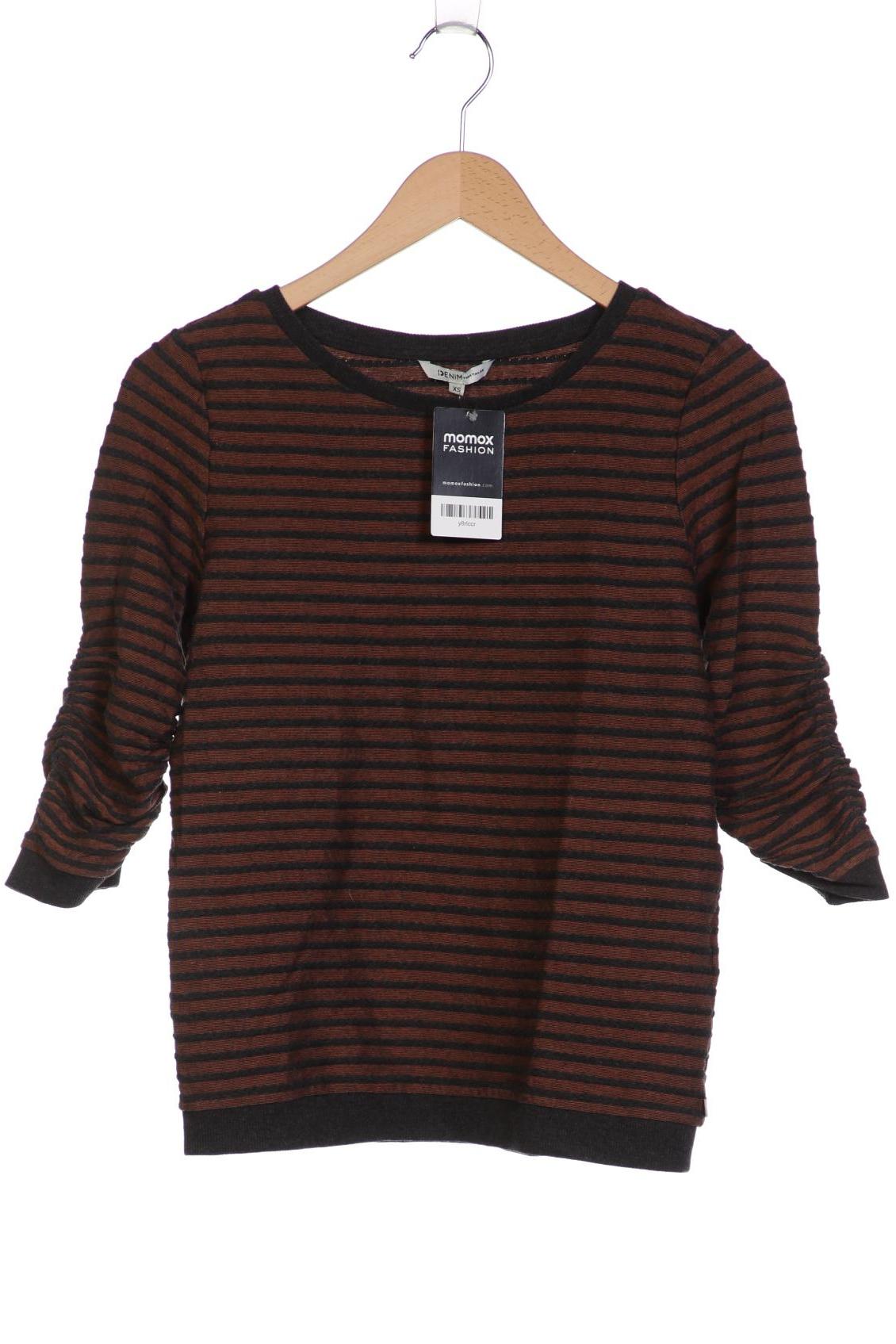 

TOM Tailor Denim Damen Sweatshirt, braun, Gr. 34