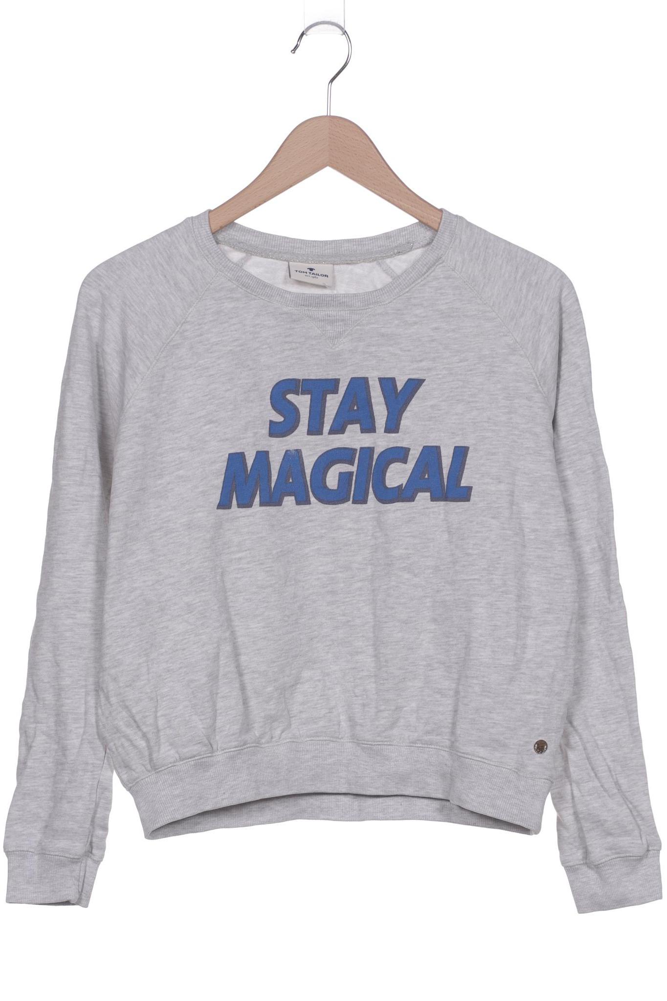 

TOM Tailor Denim Damen Sweatshirt, grau, Gr. 38