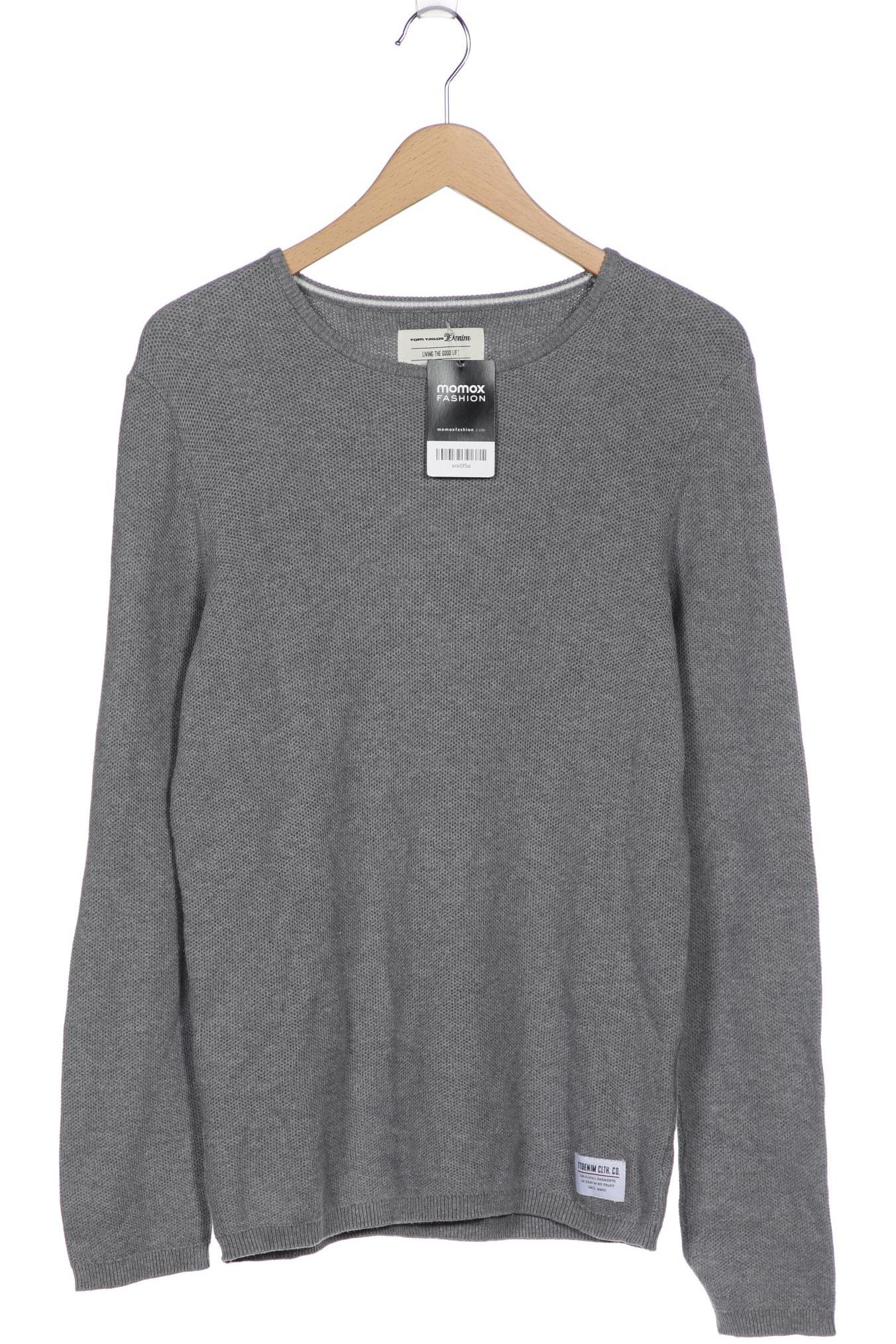 

TOM TAILOR Denim Herren Pullover, grau