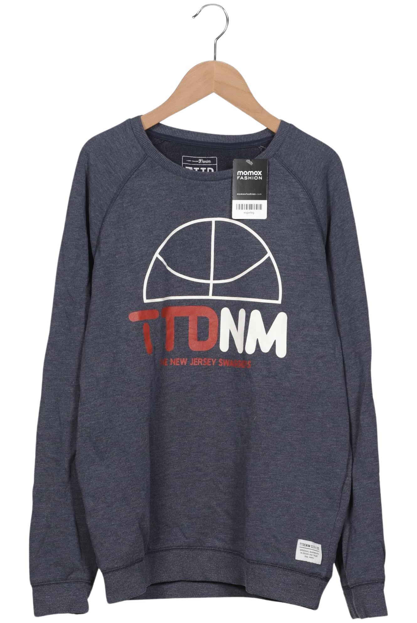 

TOM Tailor Denim Herren Sweatshirt, marineblau, Gr. 48