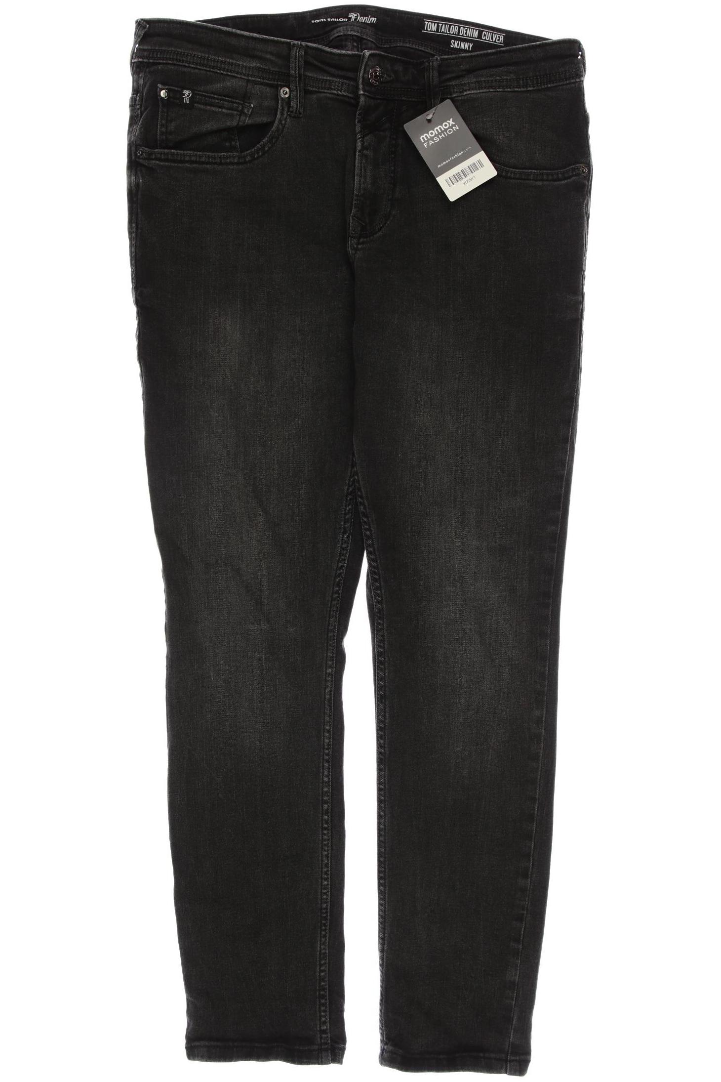 

TOM TAILOR Denim Herren Jeans, schwarz
