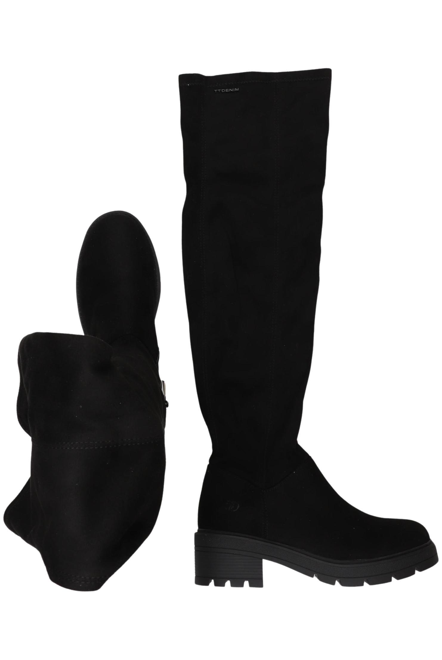 

TOM Tailor Denim Damen Stiefel, schwarz, Gr. 39