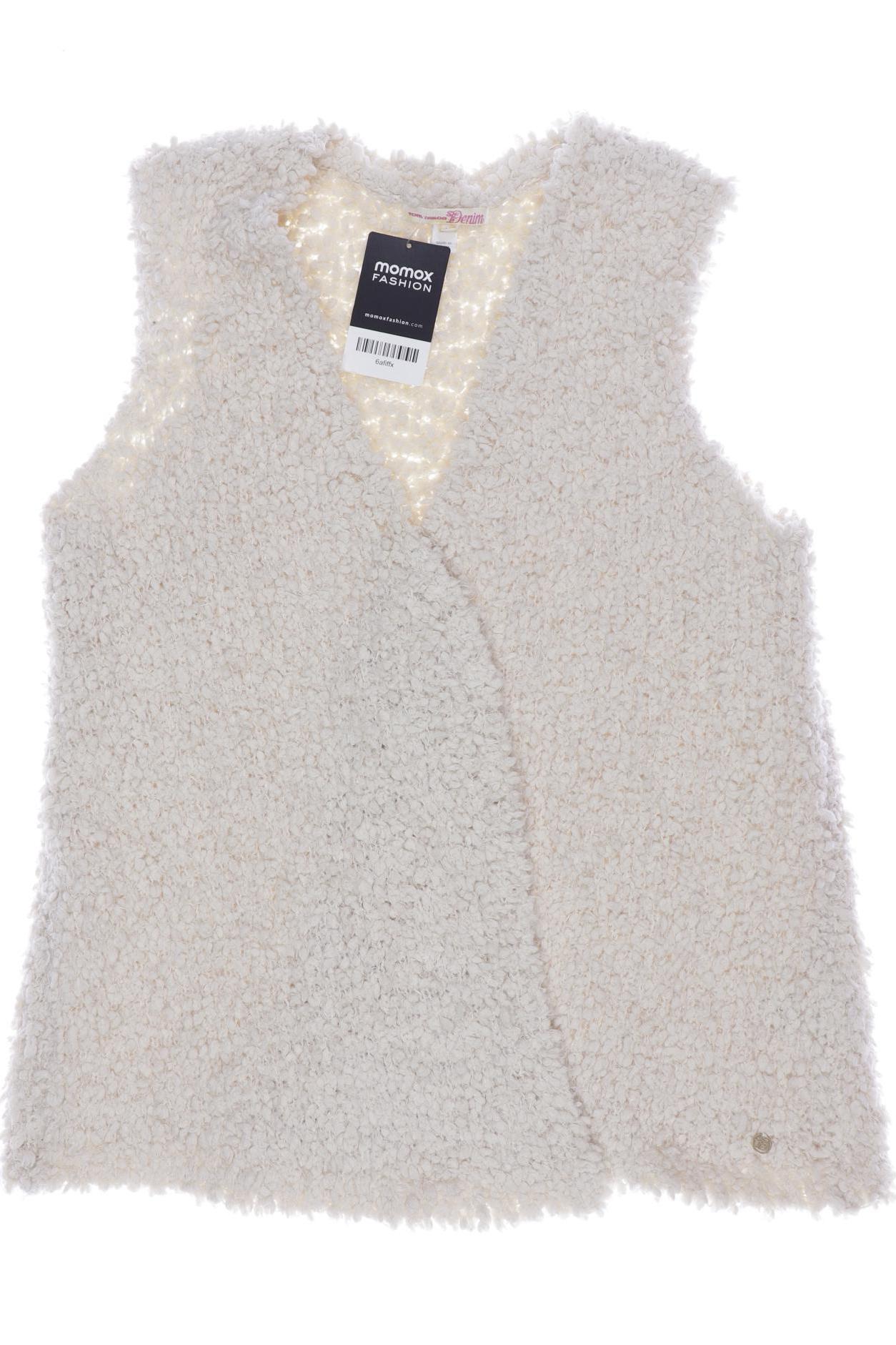 

TOM Tailor Denim Damen Weste, cremeweiß, Gr. 42
