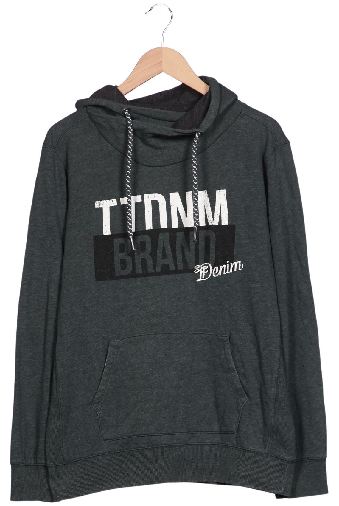 

TOM Tailor Denim Herren Kapuzenpullover, grau, Gr. 52