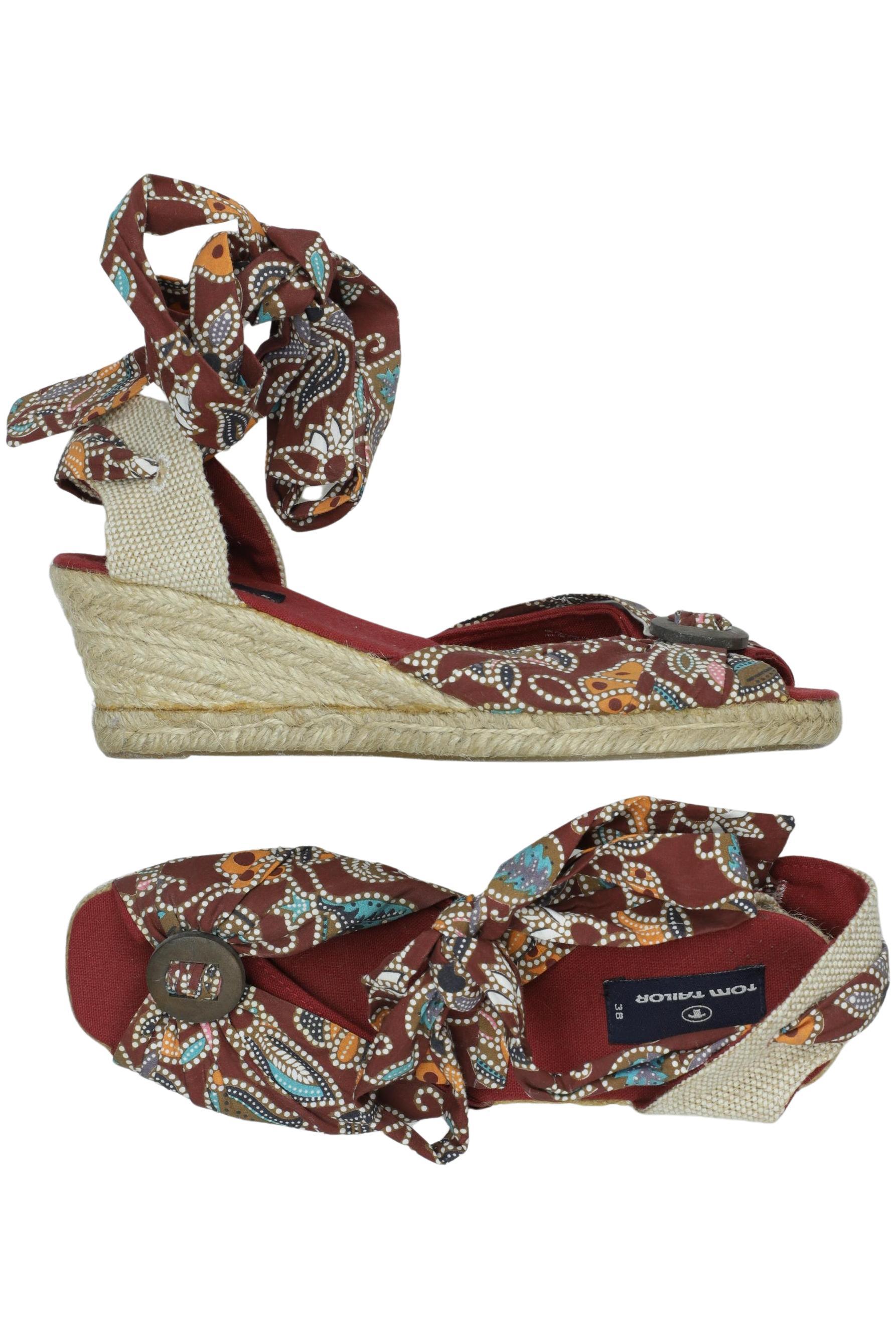 

TOM Tailor Denim Damen Sandale, braun, Gr. 38