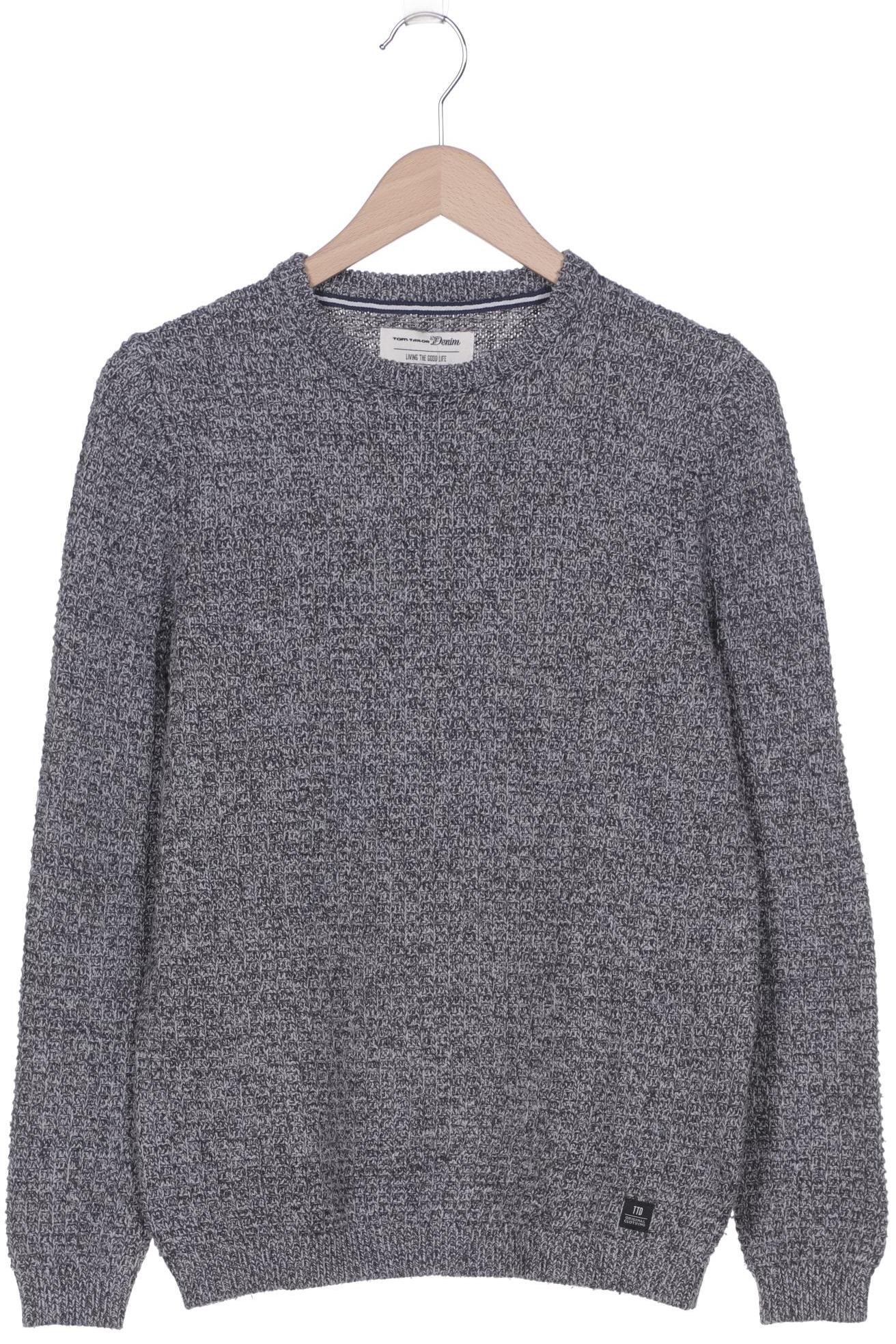 

TOM TAILOR Denim Herren Pullover, grau