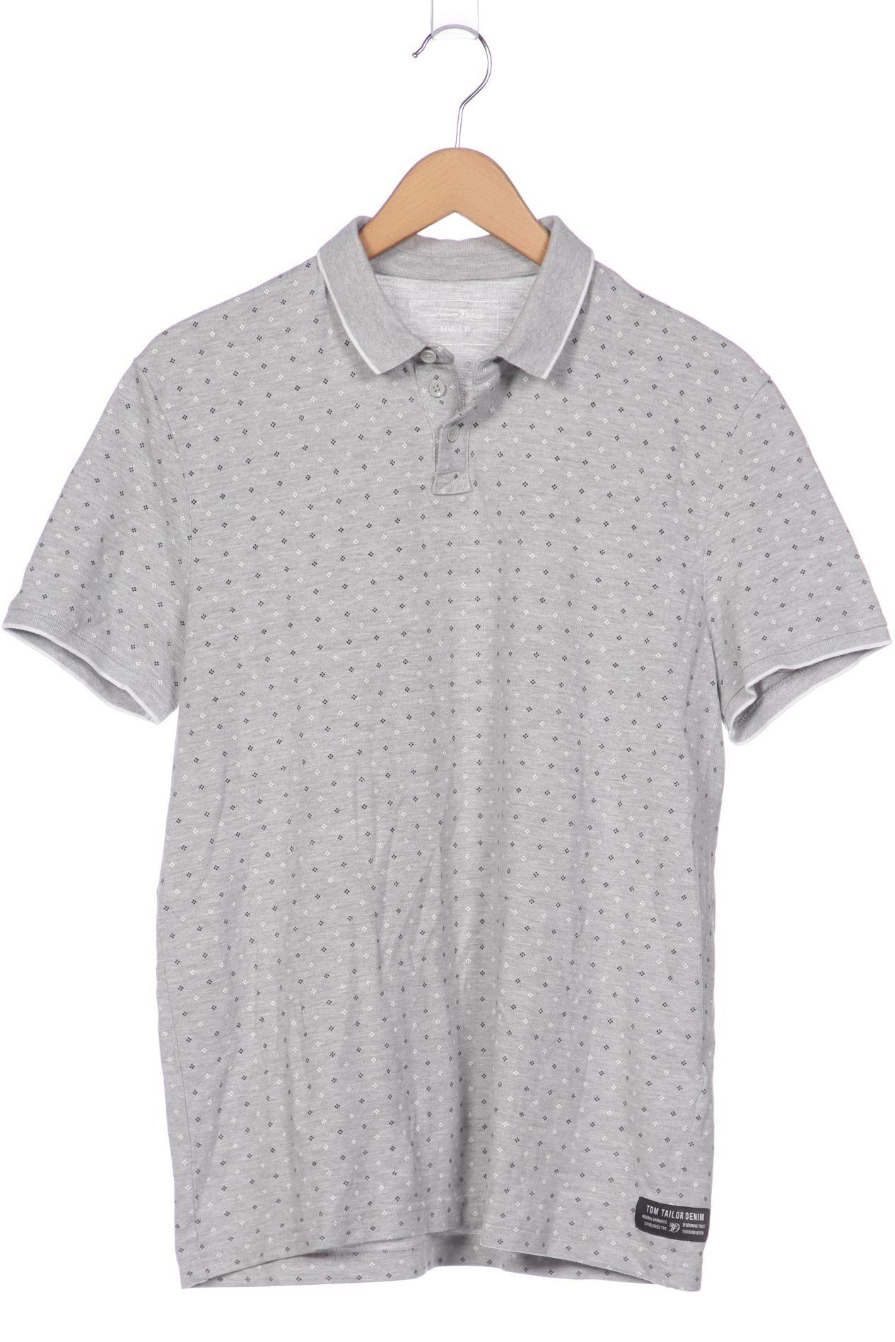 

TOM Tailor Denim Damen Poloshirt, grau, Gr. 44