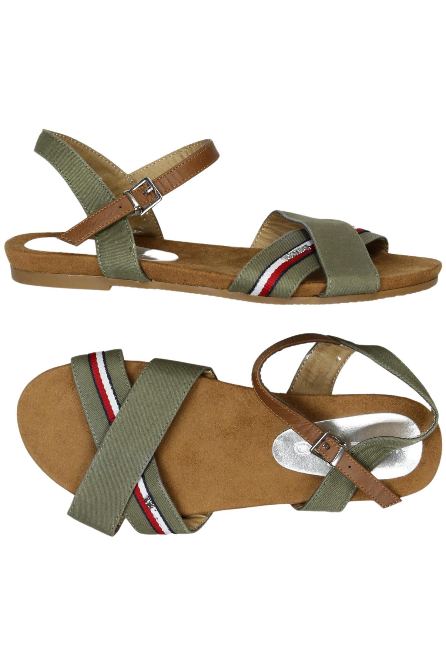 

TOM Tailor Denim Damen Sandale, grün, Gr. 38