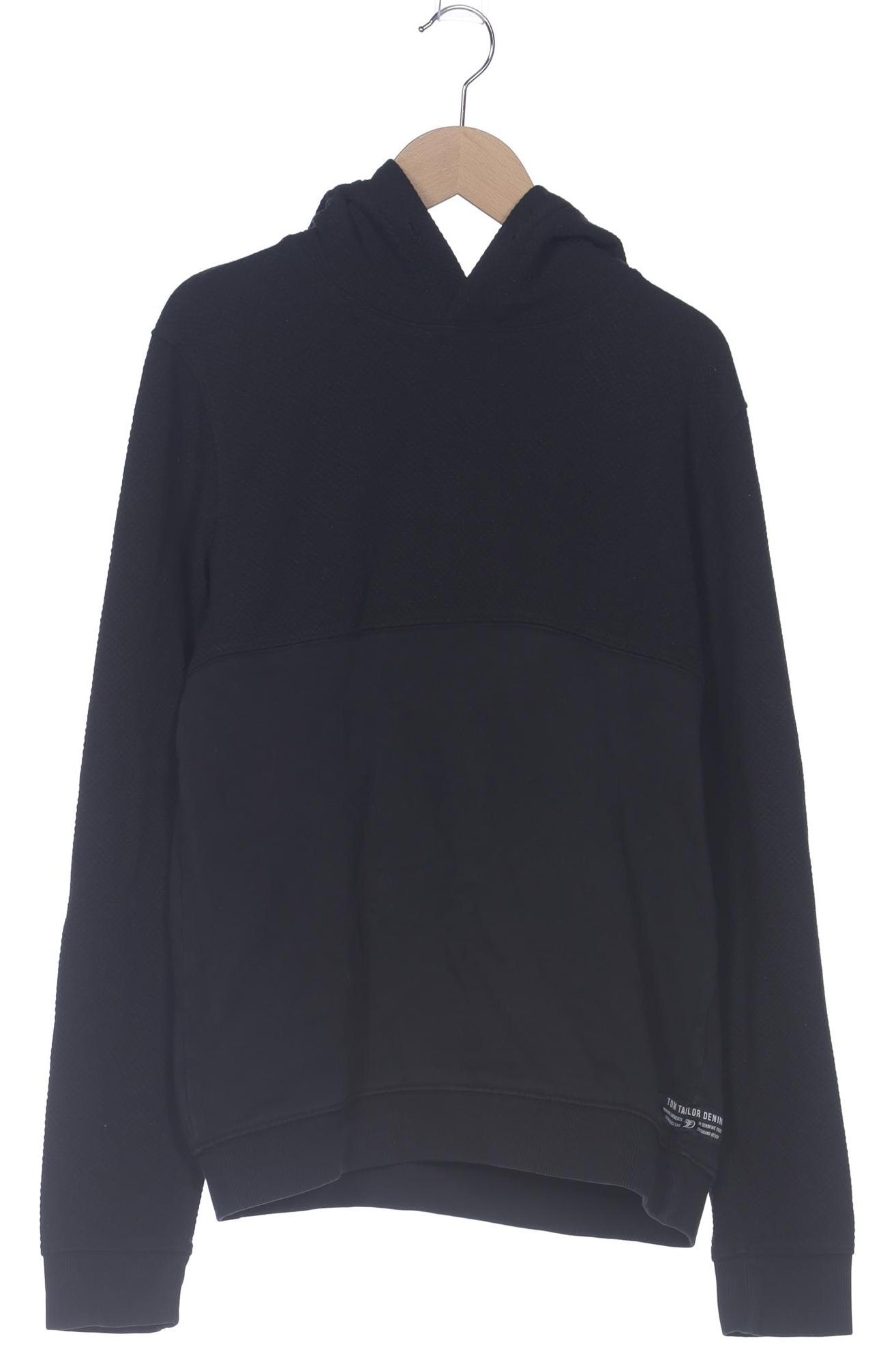 

TOM Tailor Denim Damen Kapuzenpullover, schwarz, Gr. 36
