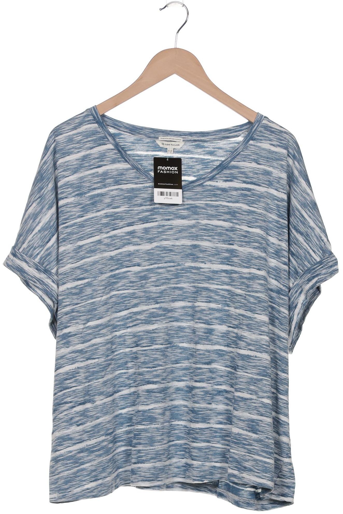 

TOM Tailor Denim Damen T-Shirt, blau, Gr. 52