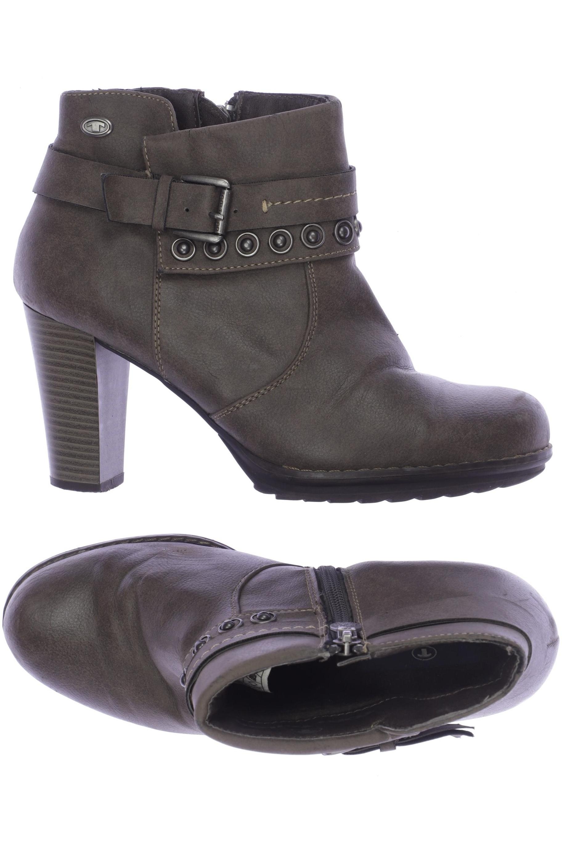 

TOM Tailor Denim Damen Stiefelette, braun, Gr. 39