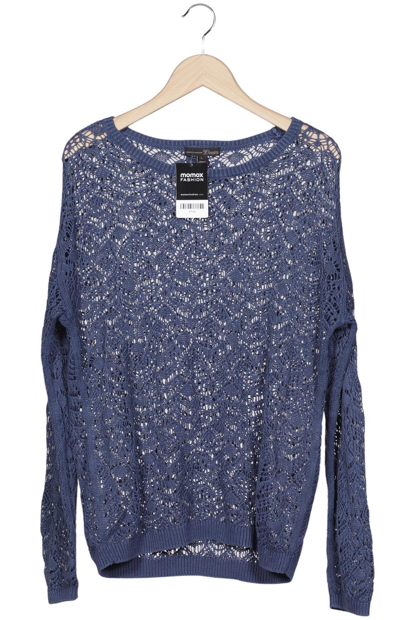 

TOM Tailor Denim Damen Pullover, blau, Gr. 42