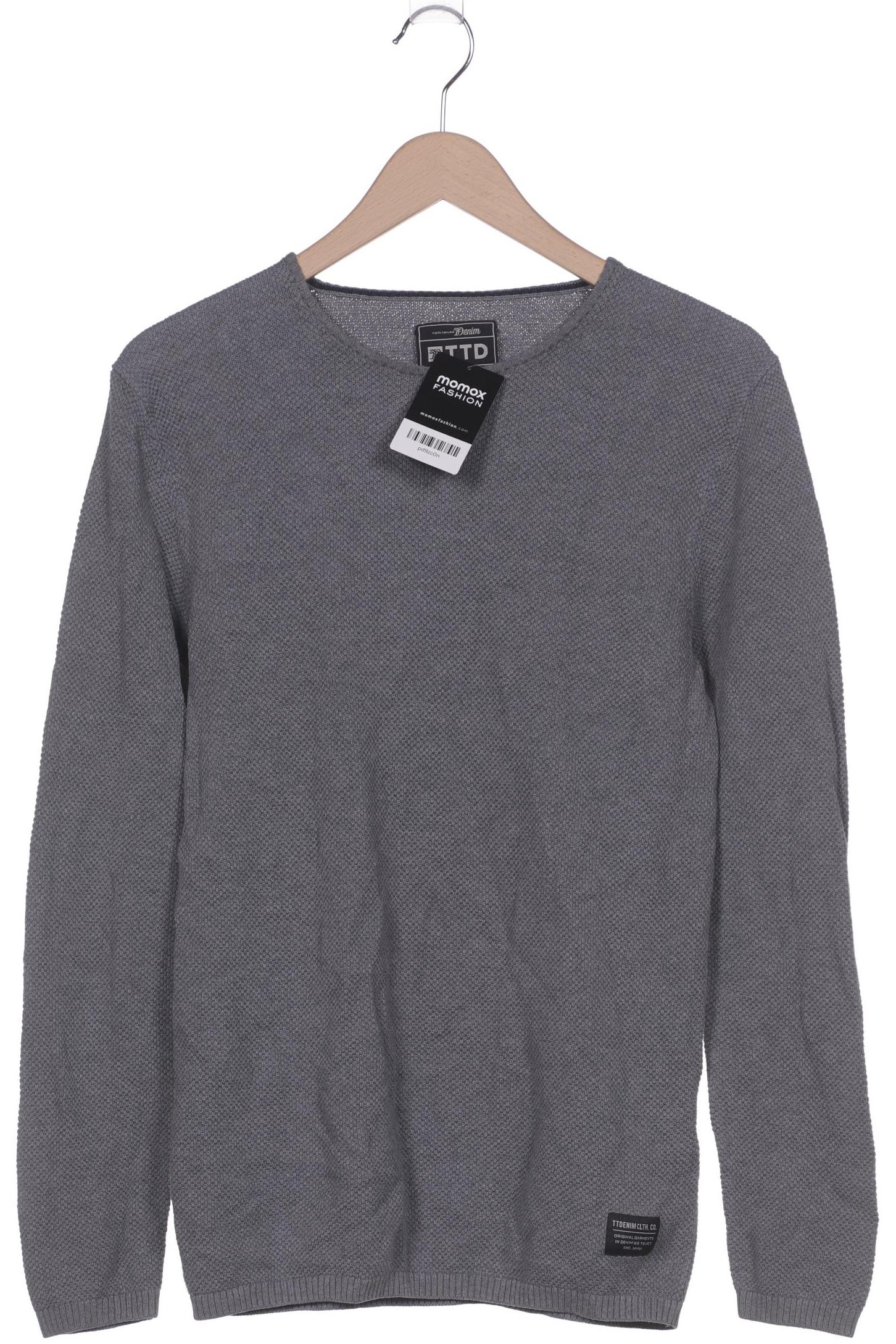 

TOM Tailor Denim Herren Pullover, grau, Gr. 52