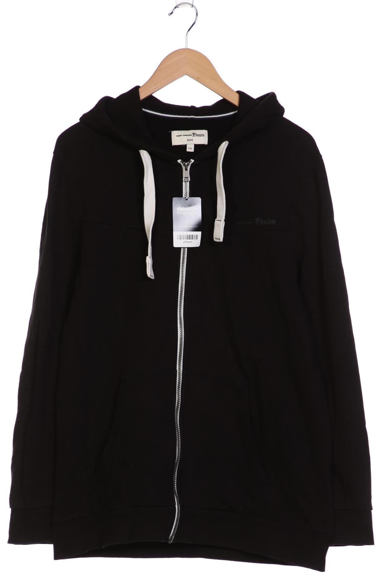 

TOM Tailor Denim Herren Kapuzenpullover, schwarz, Gr. 56