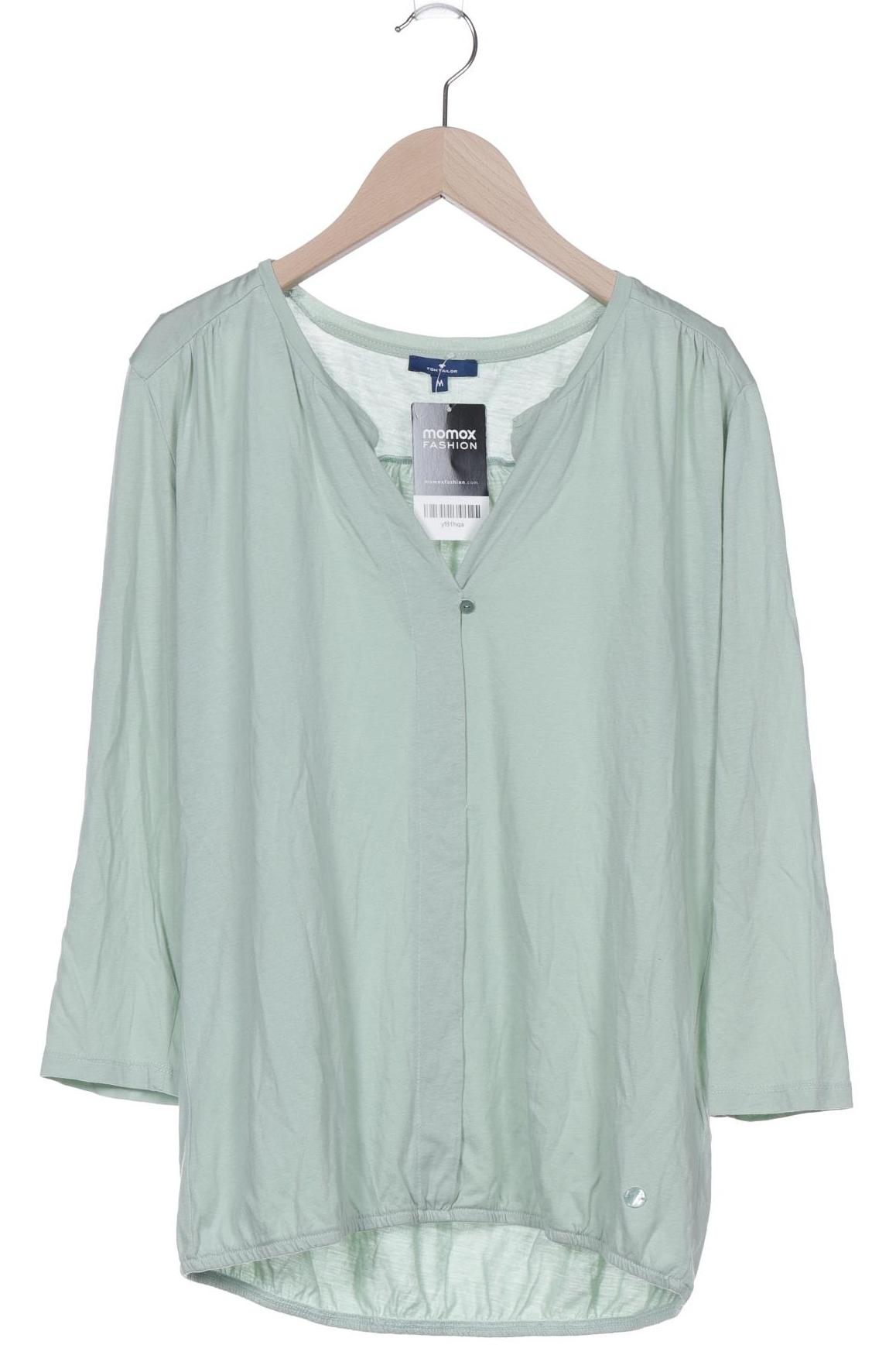 

TOM Tailor Denim Damen Langarmshirt, hellgrün, Gr. 38