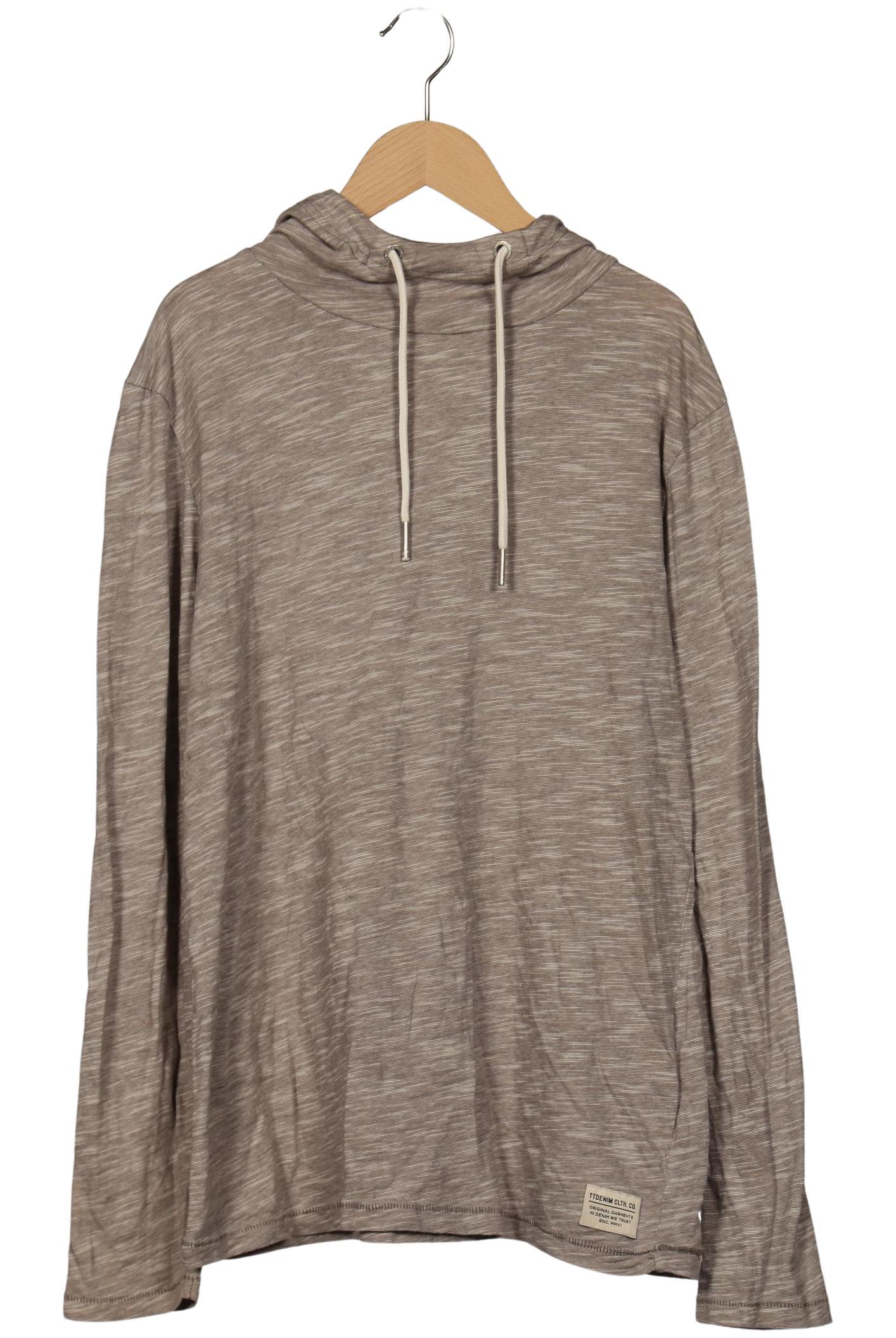 

TOM Tailor Denim Herren Kapuzenpullover, grau, Gr. 48