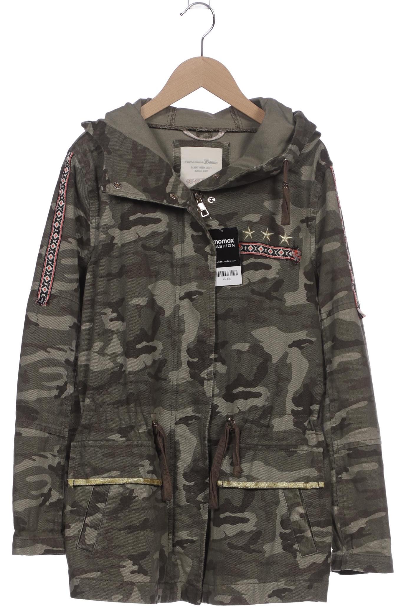 

TOM Tailor Denim Damen Mantel, grün, Gr. 38