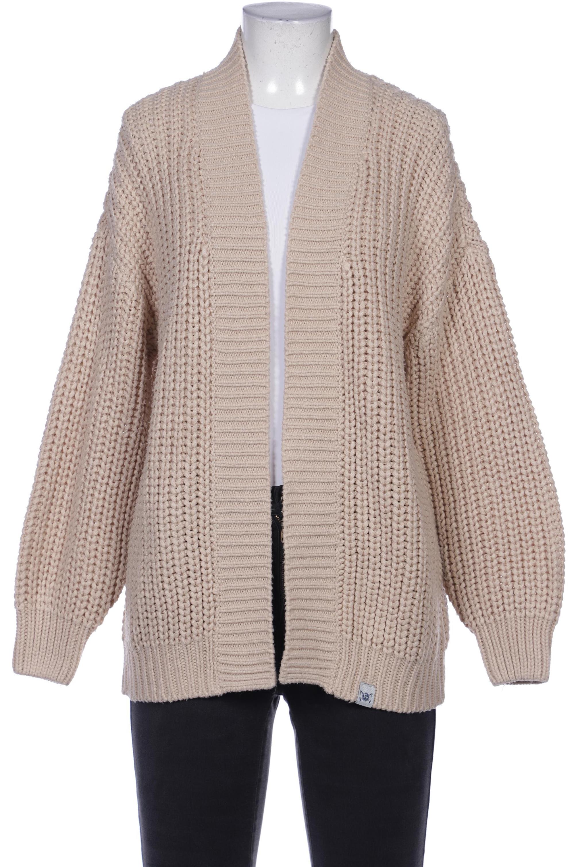 

TOM Tailor Denim Damen Strickjacke, beige, Gr. 36