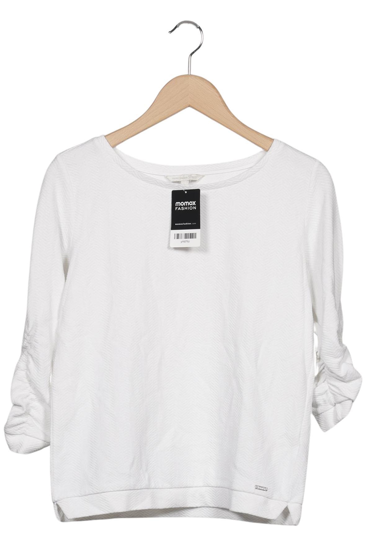 

TOM Tailor Denim Damen Sweatshirt, weiß, Gr. 36