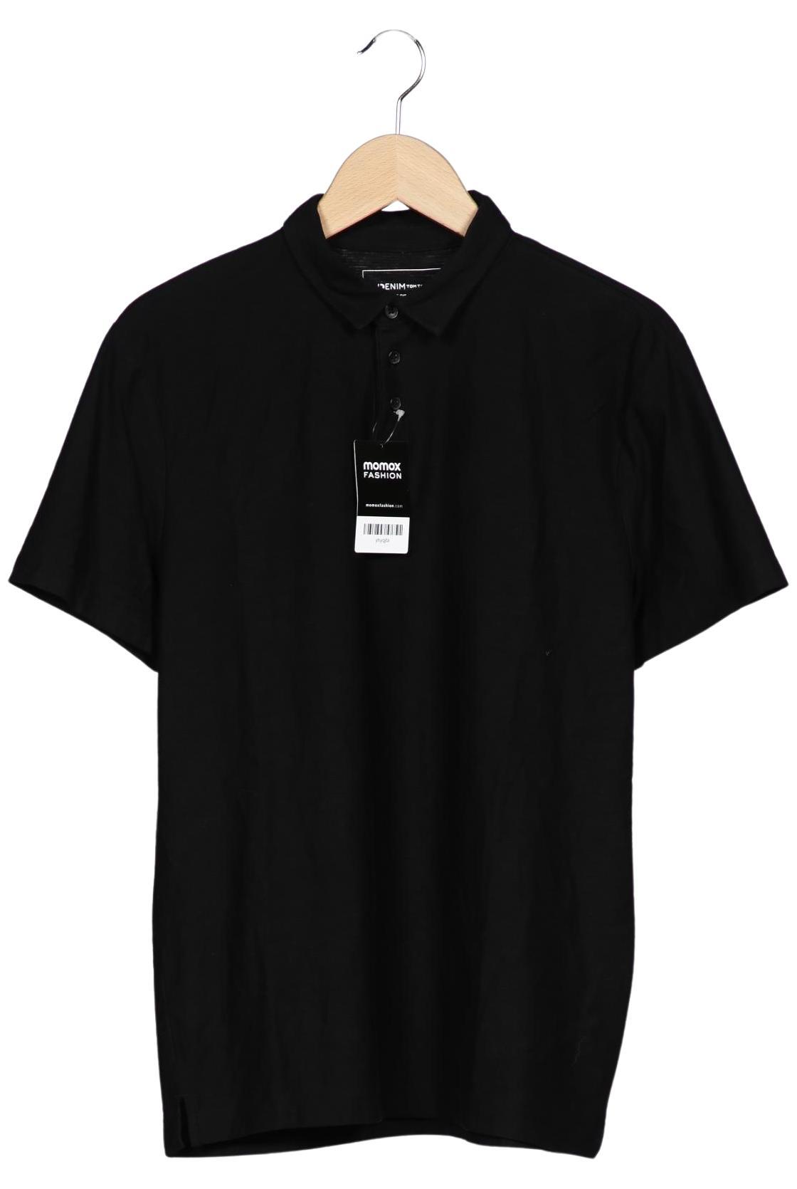 

TOM Tailor Denim Herren Poloshirt, schwarz, Gr. 48