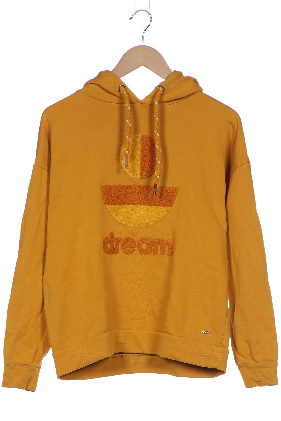 

TOM Tailor Denim Damen Kapuzenpullover, gelb, Gr. 36
