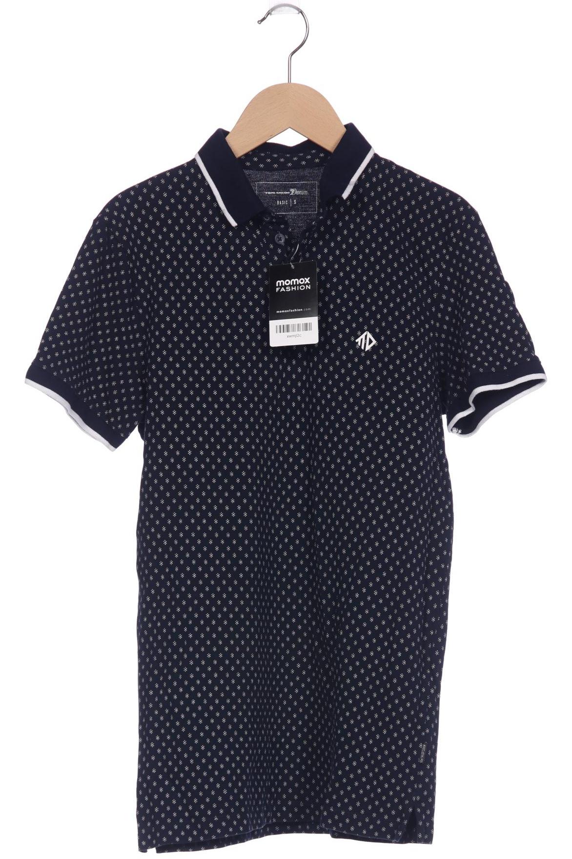 Thumbnail - TOM Tailor Denim Herren Poloshirt, marineblau, Gr. 46