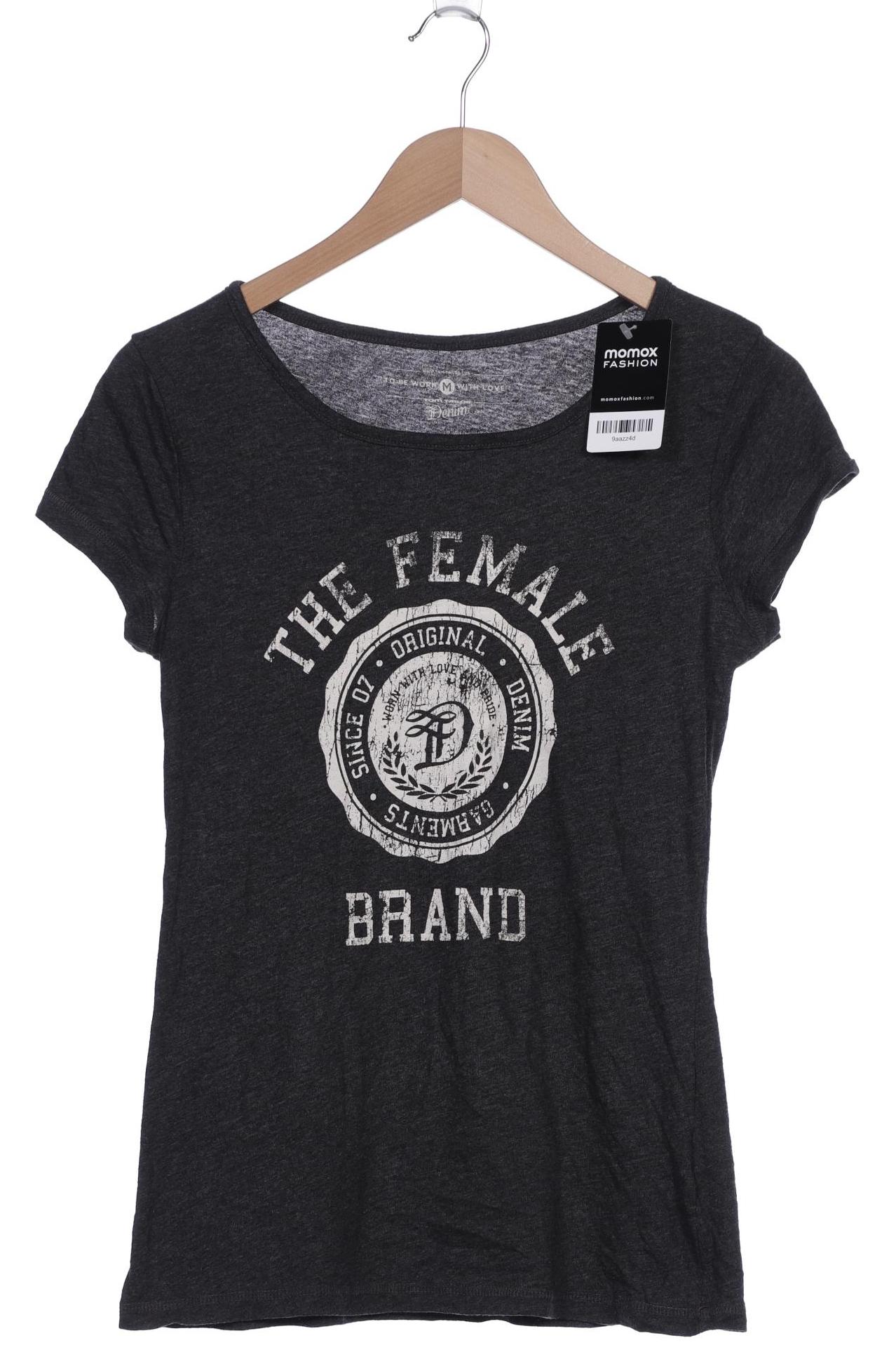 

TOM Tailor Denim Damen T-Shirt, grau, Gr. 38