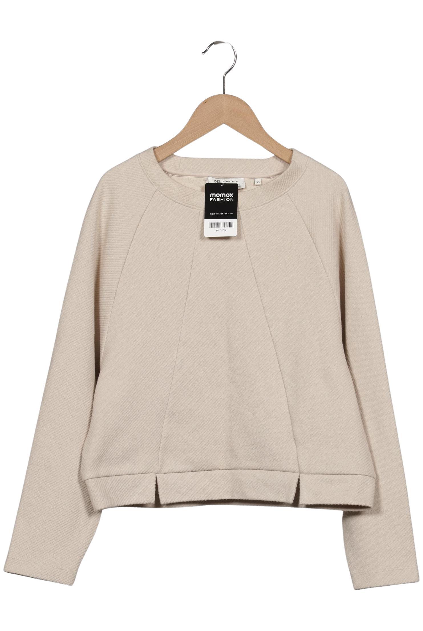 

TOM Tailor Denim Damen Sweatshirt, beige, Gr. 34