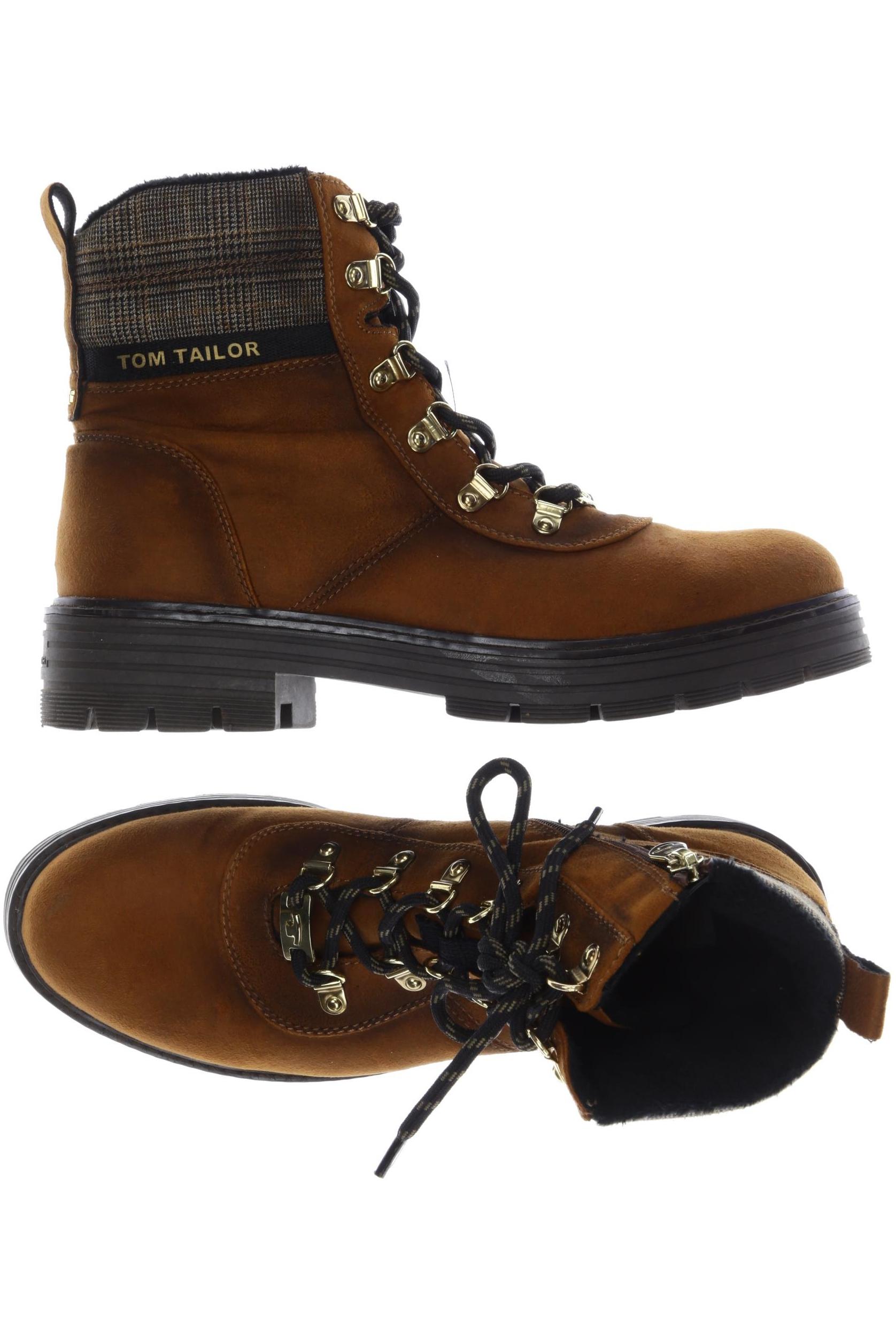 

TOM Tailor Denim Damen Stiefelette, braun, Gr. 41