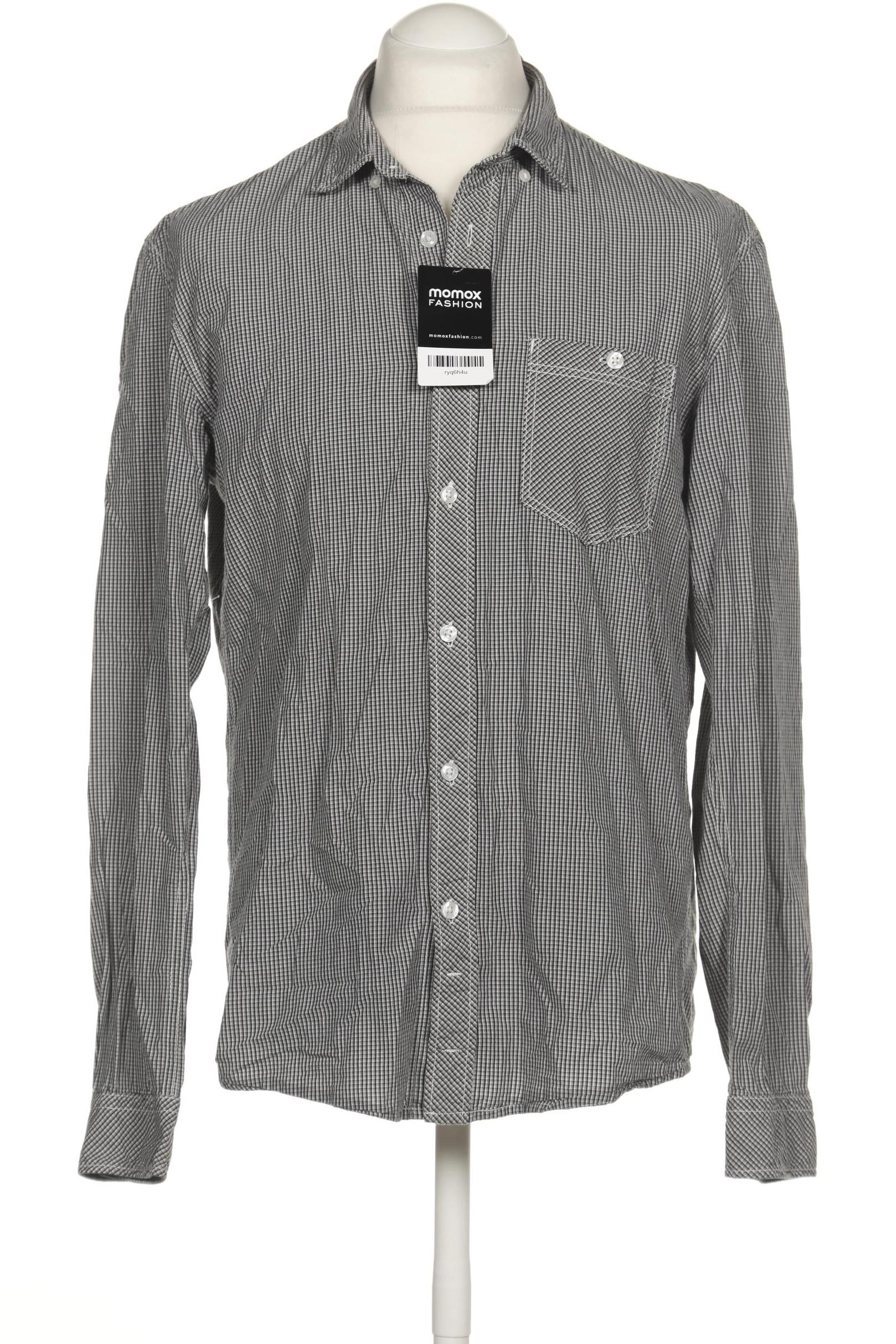 

TOM Tailor Denim Herren Hemd, grau, Gr. 52