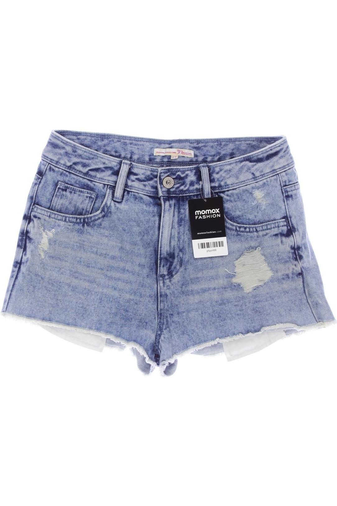 

TOM Tailor Denim Damen Shorts, blau, Gr. 25