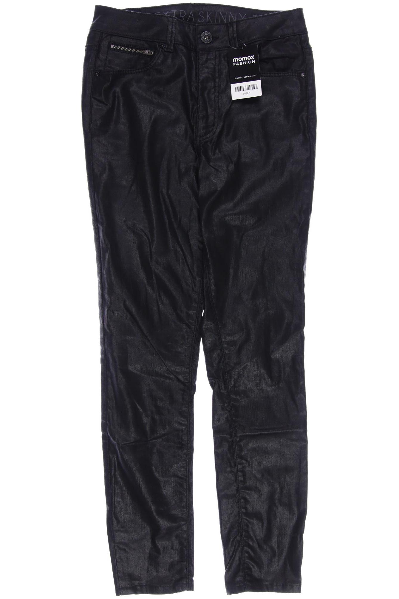 

TOM TAILOR Denim Damen Stoffhose, schwarz