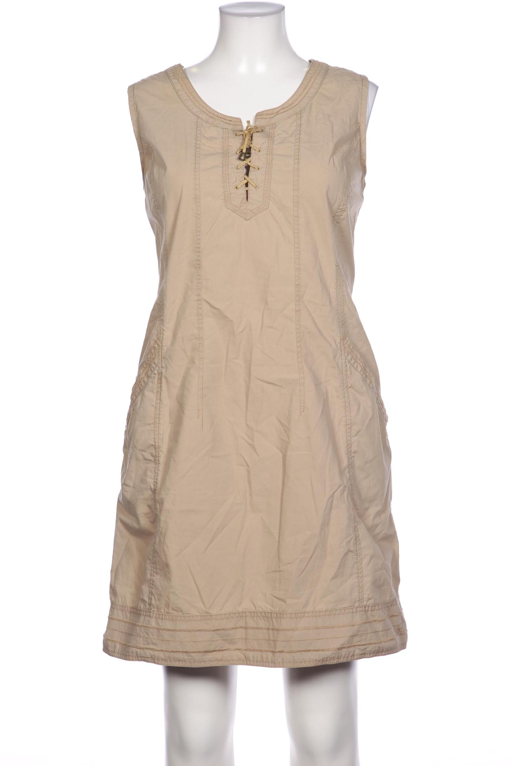 

TOM Tailor Denim Damen Kleid, beige, Gr. 44