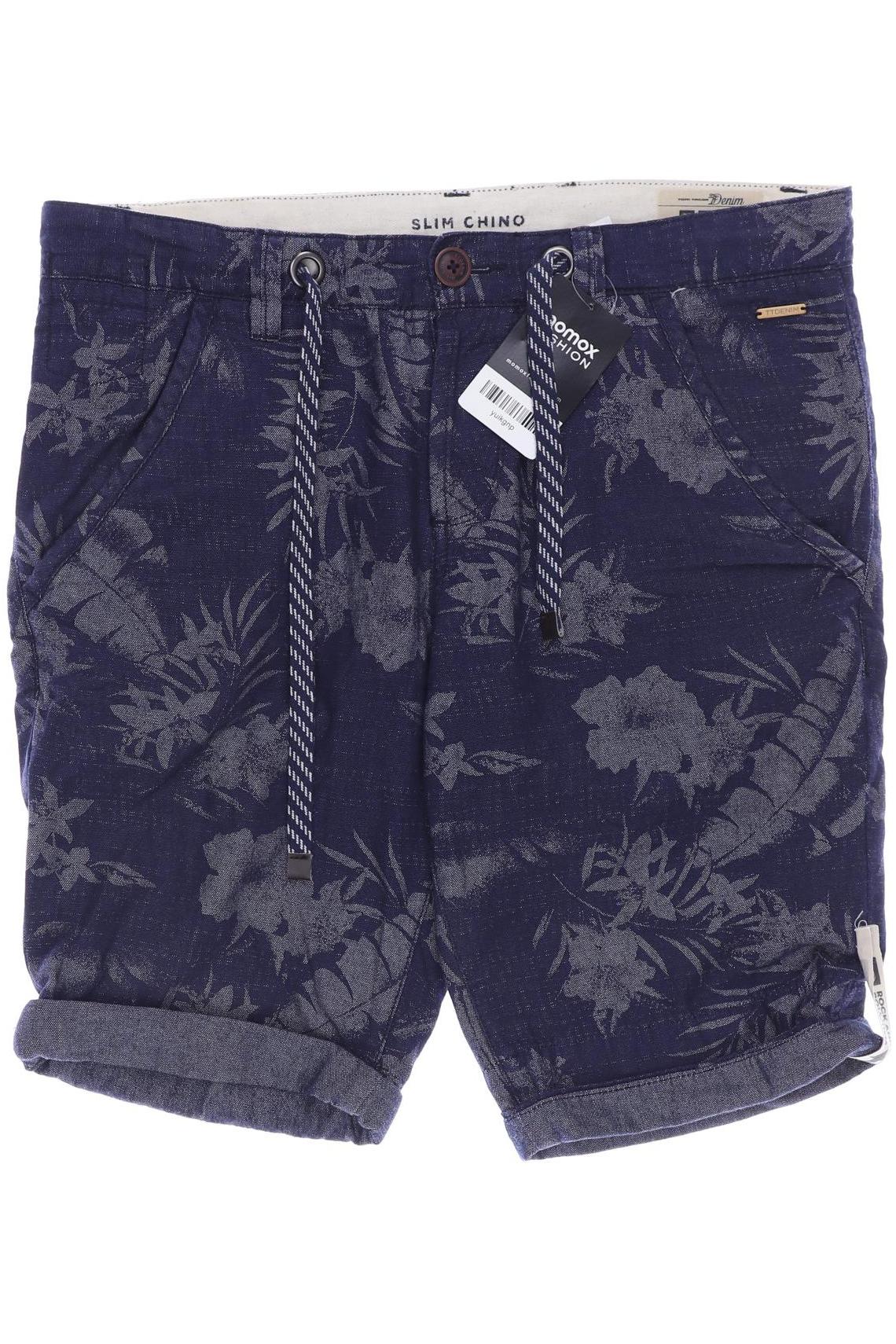 

TOM TAILOR Denim Herren Shorts, marineblau
